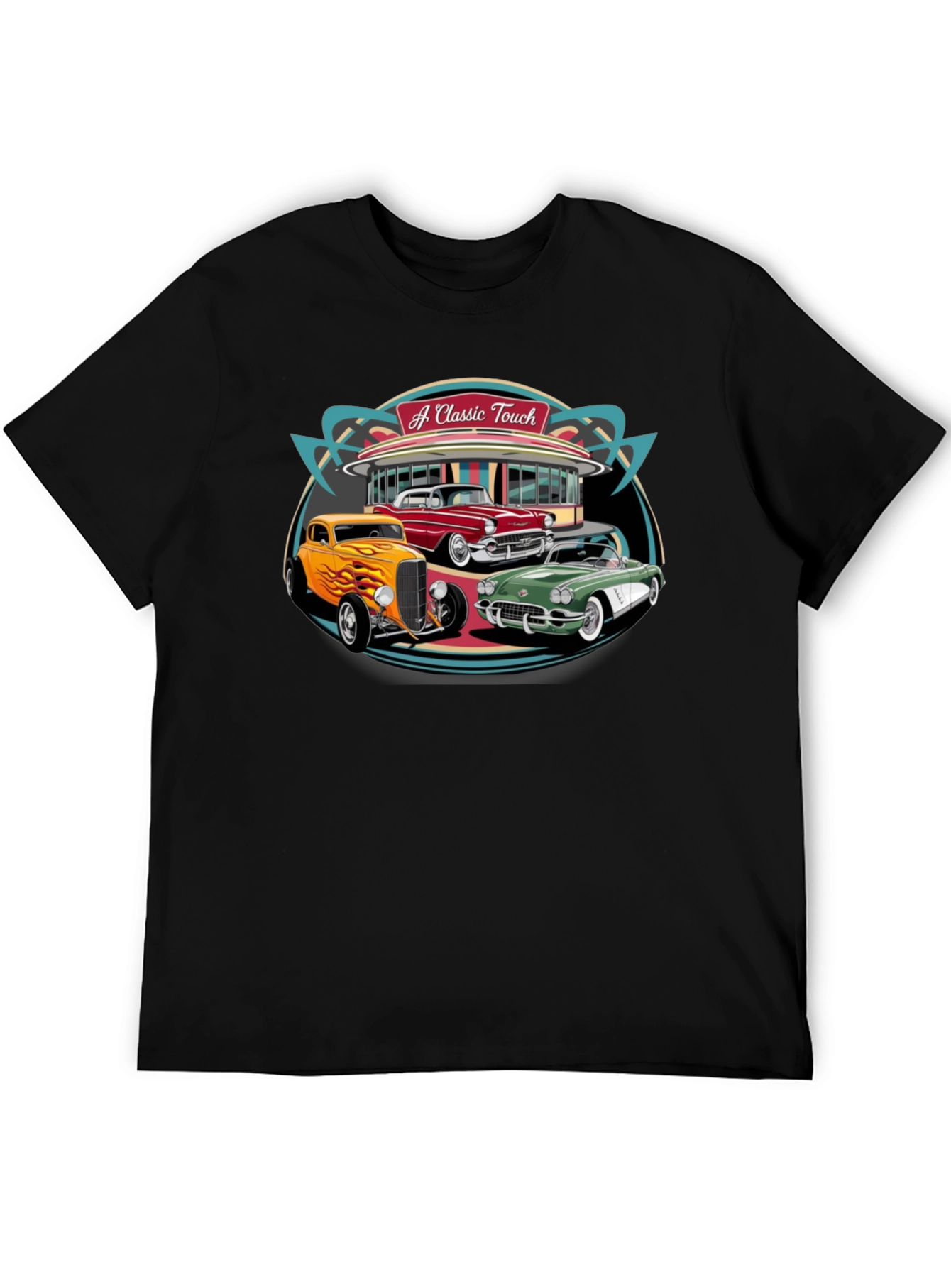 Classic Cars T-Shirt - A Classic Touch Design