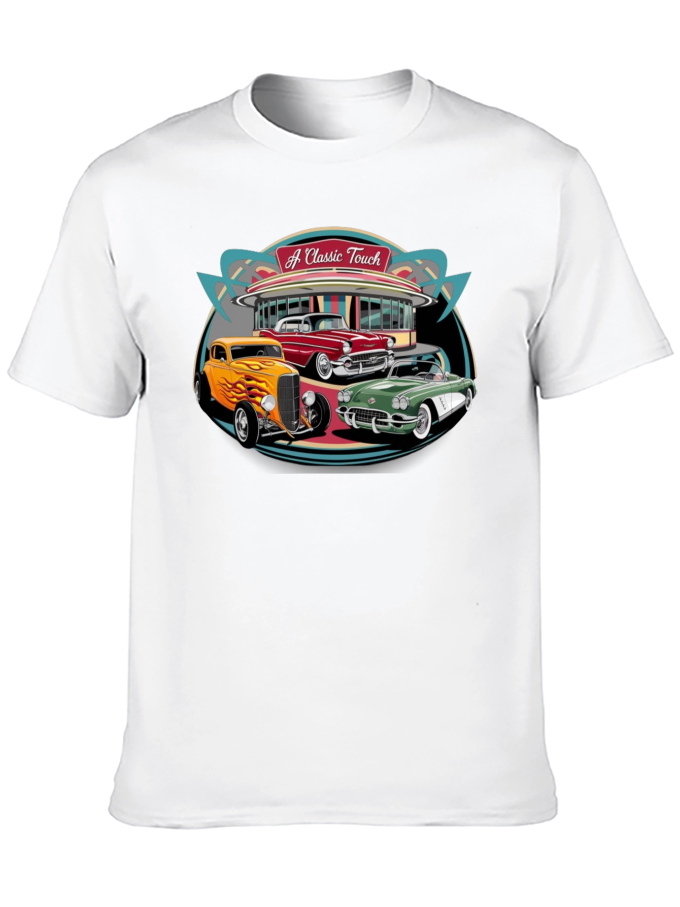 Classic Cars T-Shirt - A Classic Touch Design