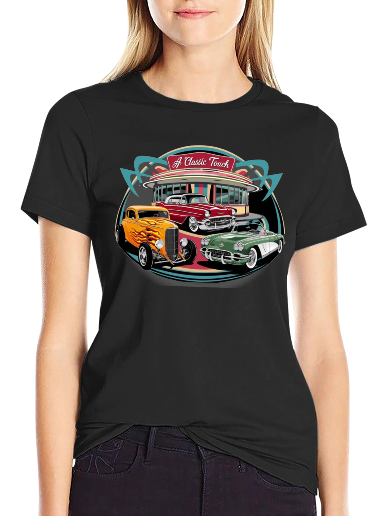 Classic Cars T-Shirt - A Classic Touch Design