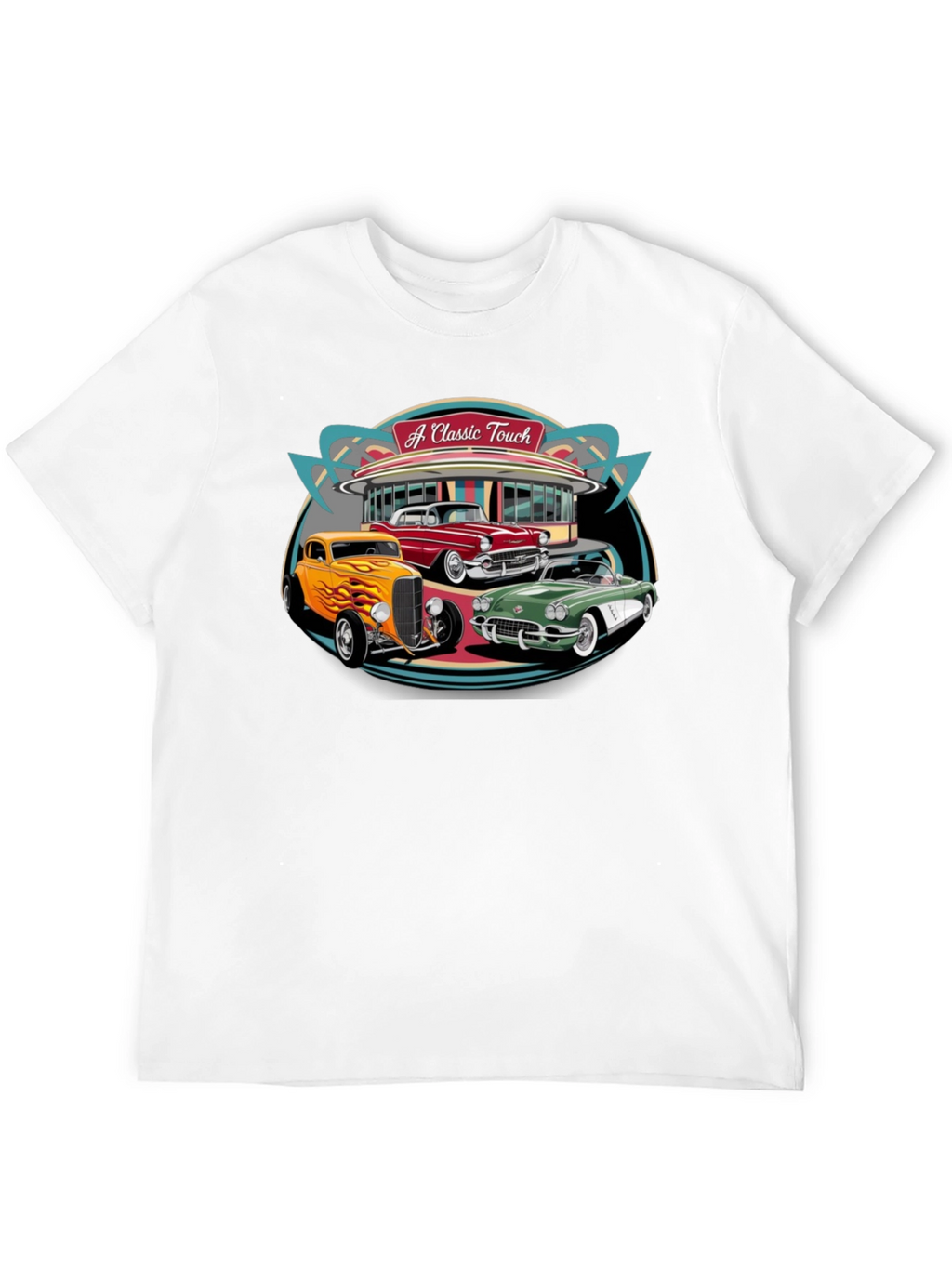 Classic Cars T-Shirt - A Classic Touch Design