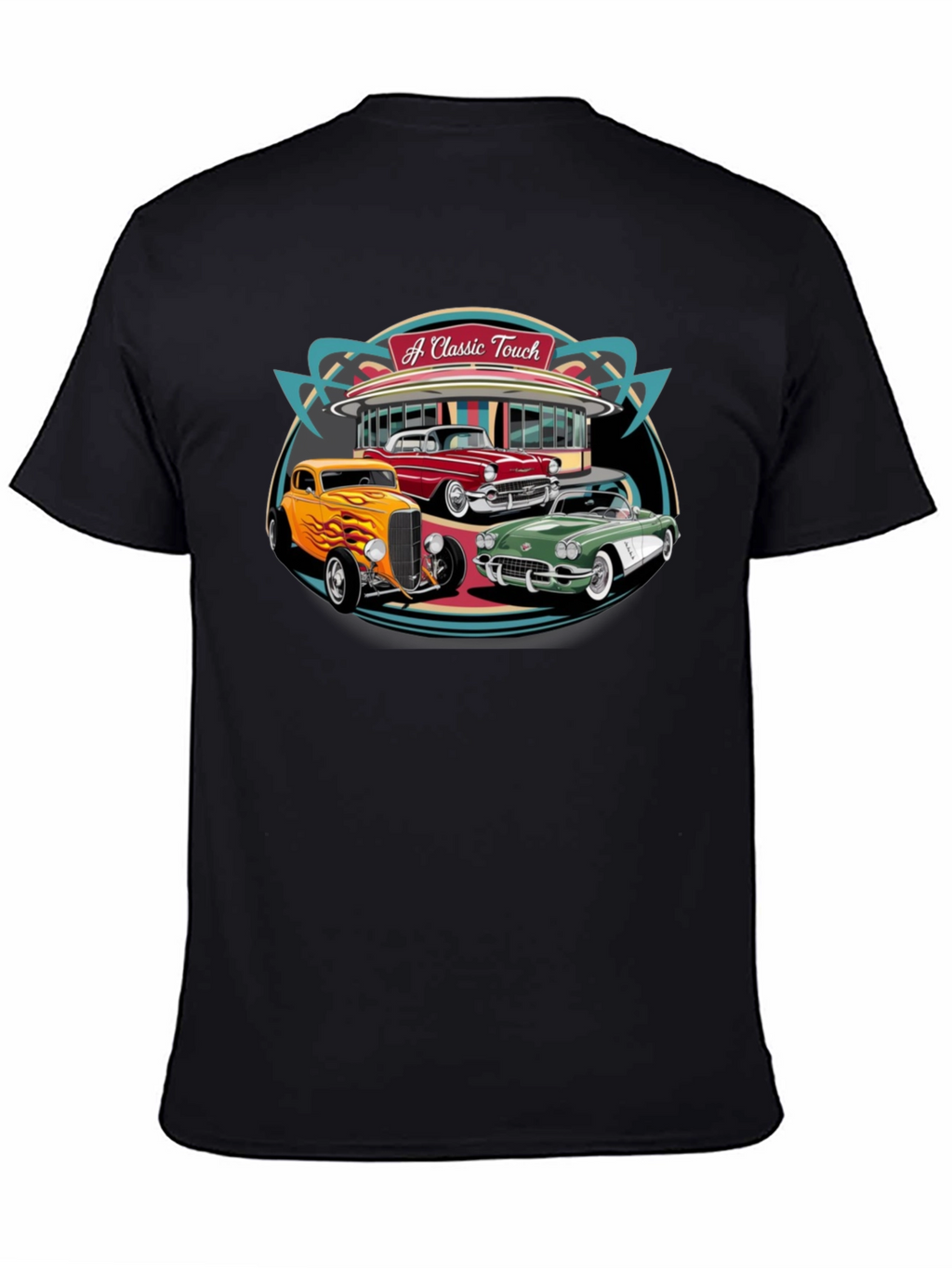 Classic Cars T-Shirt - A Classic Touch Design
