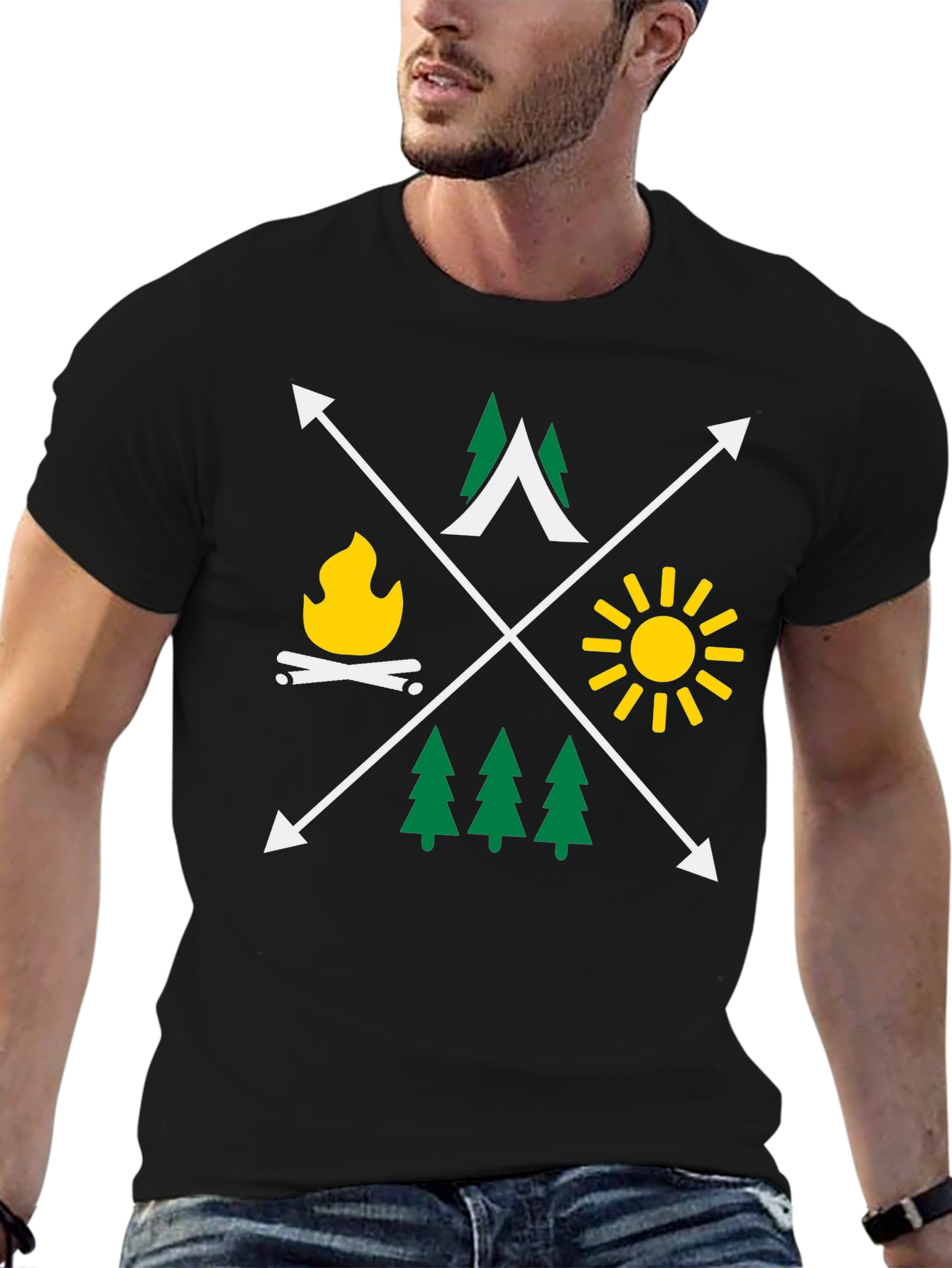 Camping Adventure T-Shirt - Nature Lover Tee