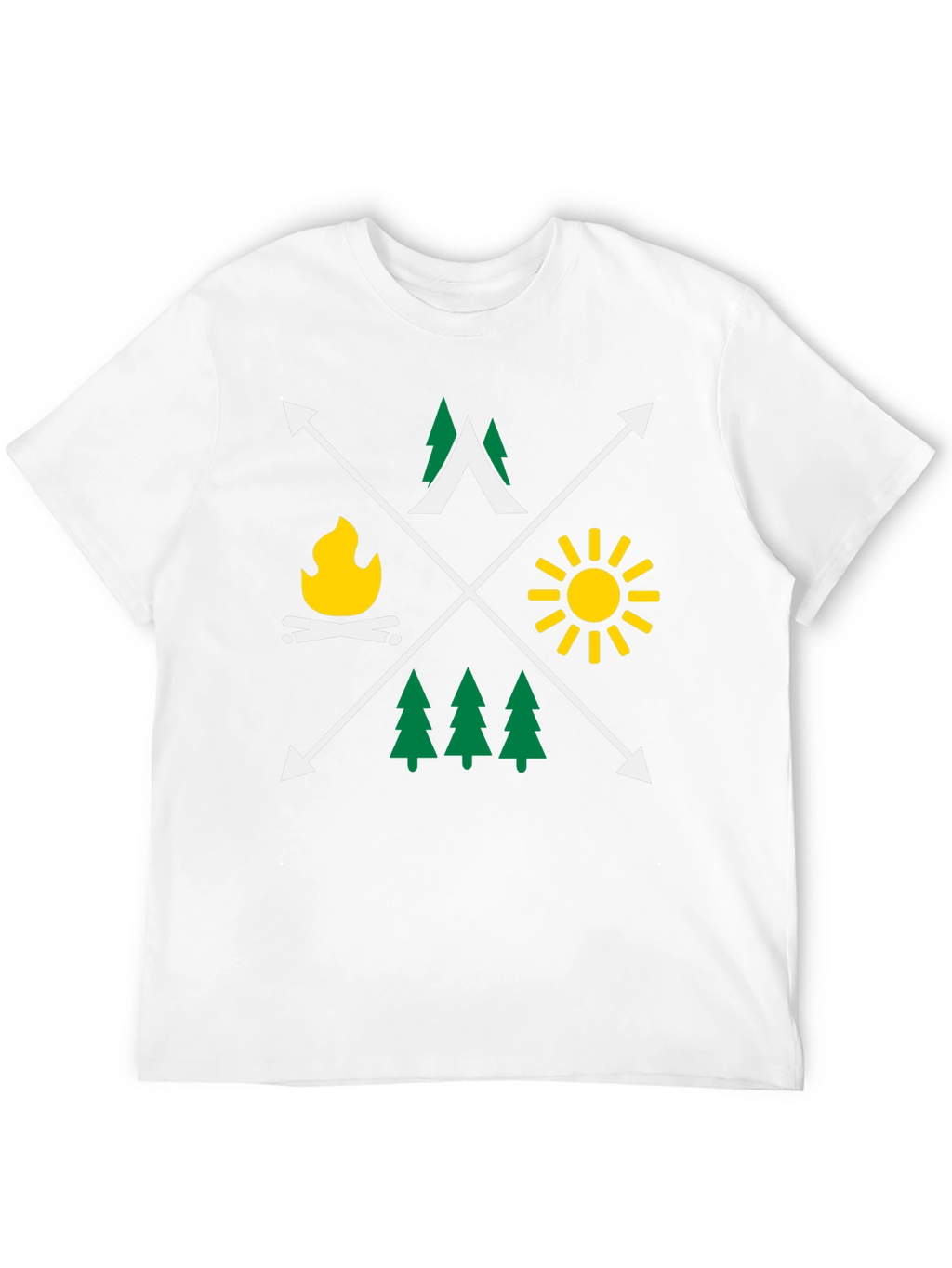 Camping Adventure T-Shirt - Nature Lover Tee