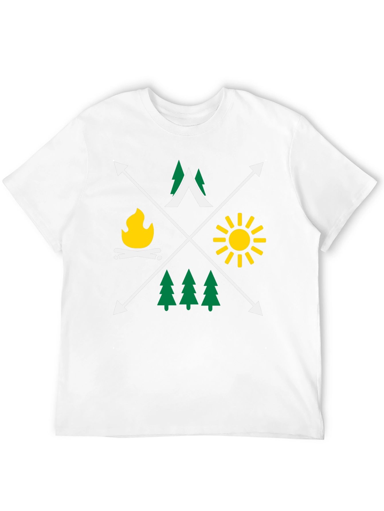 Camping Adventure T-Shirt - Nature Lover Tee