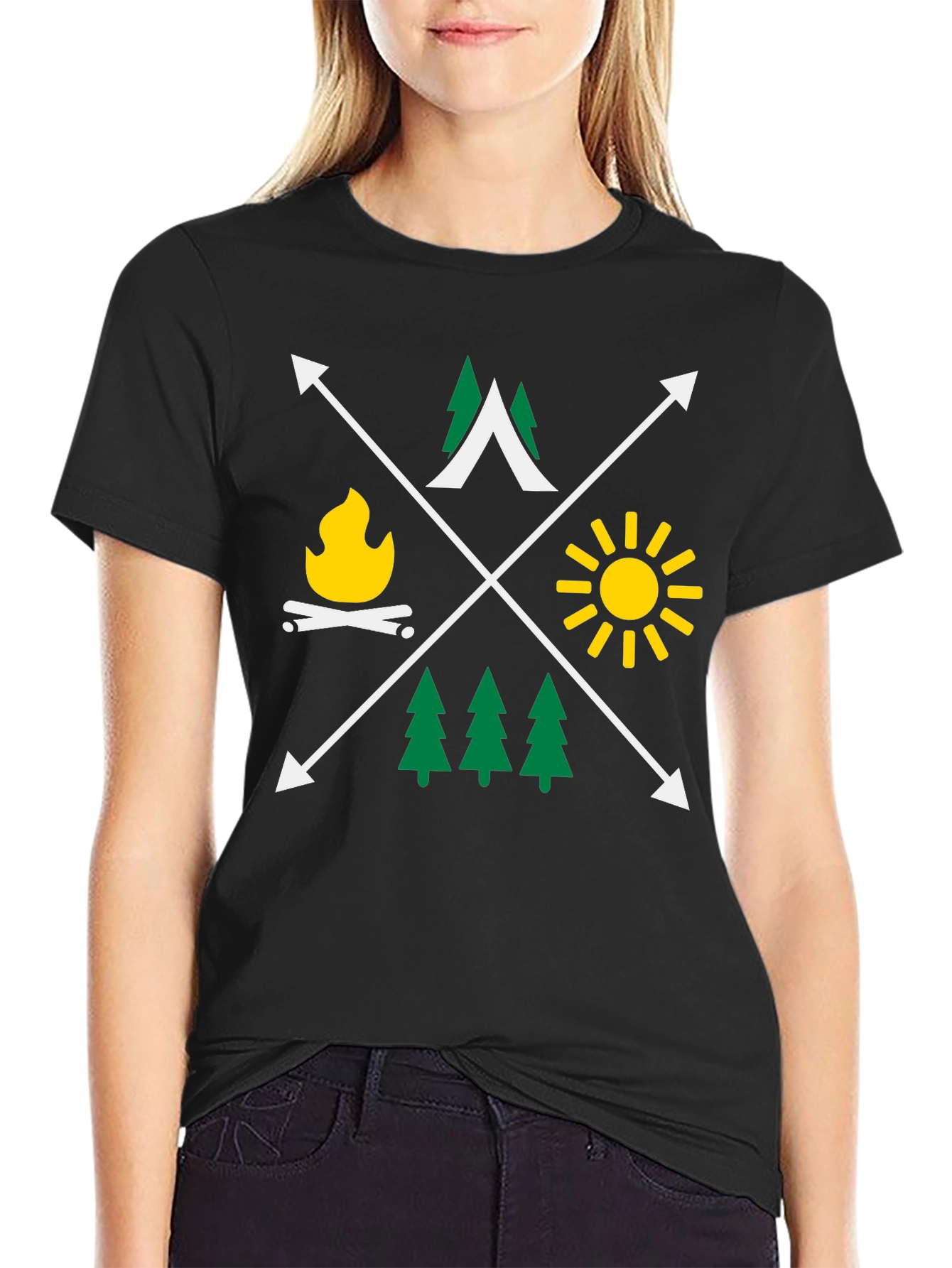 Camping Adventure T-Shirt - Nature Lover Tee