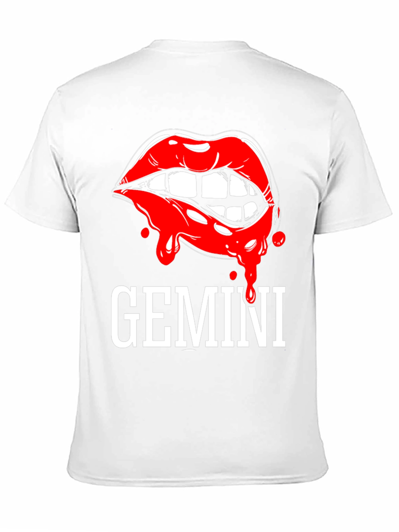 Gemini Lips Graphic T-Shirt