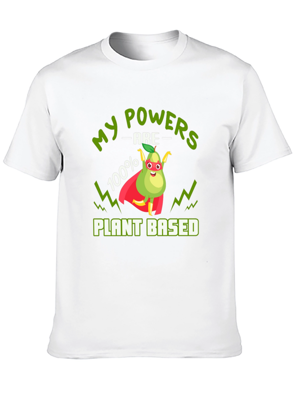 Vegan Superhero T-Shirt - Plant Based Power