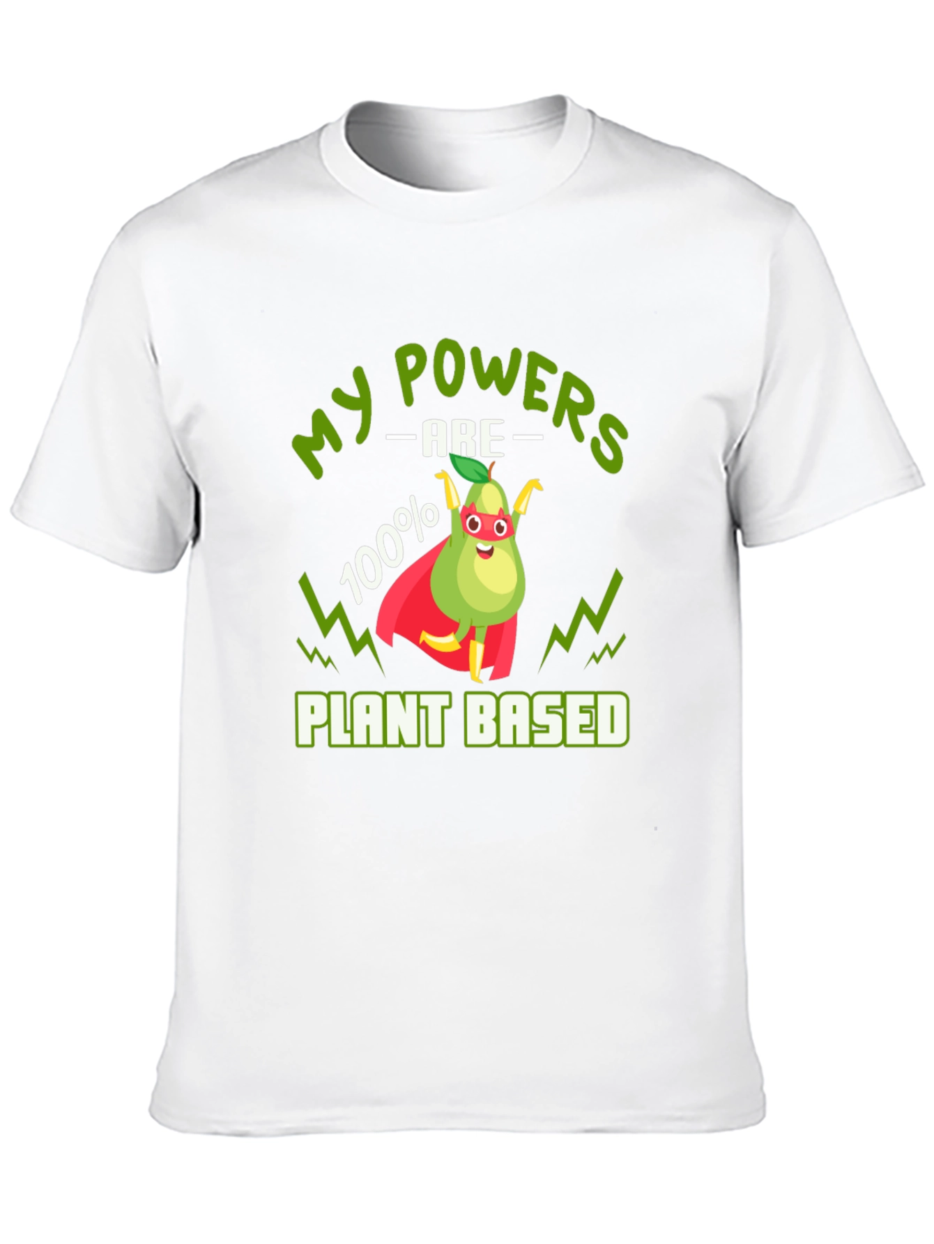 Vegan Superhero T-Shirt - Plant Based Power