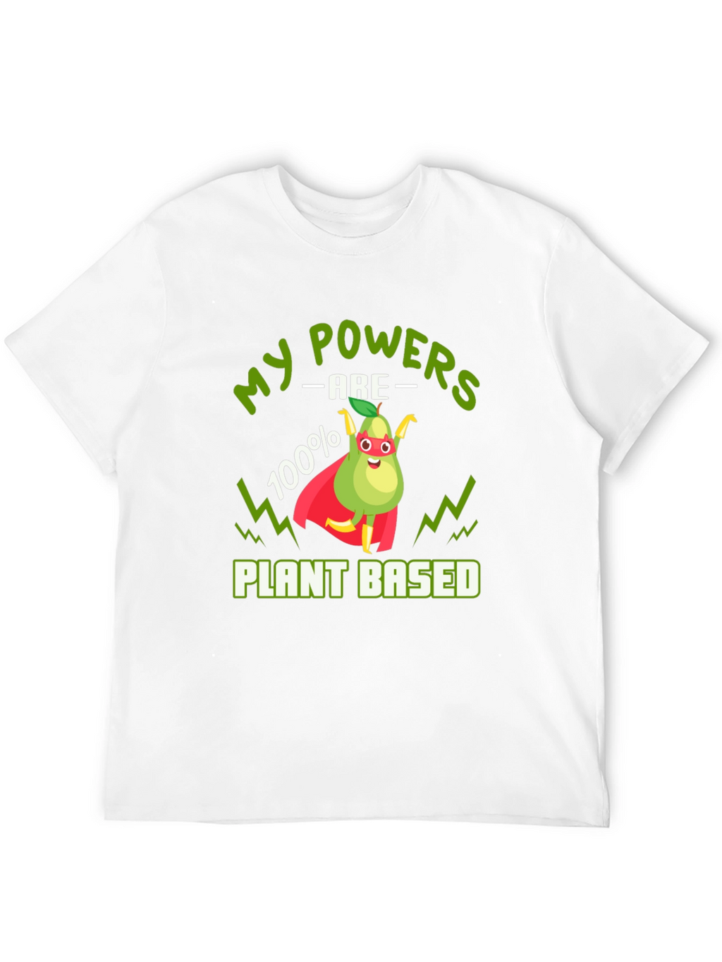 Vegan Superhero T-Shirt - Plant Based Power