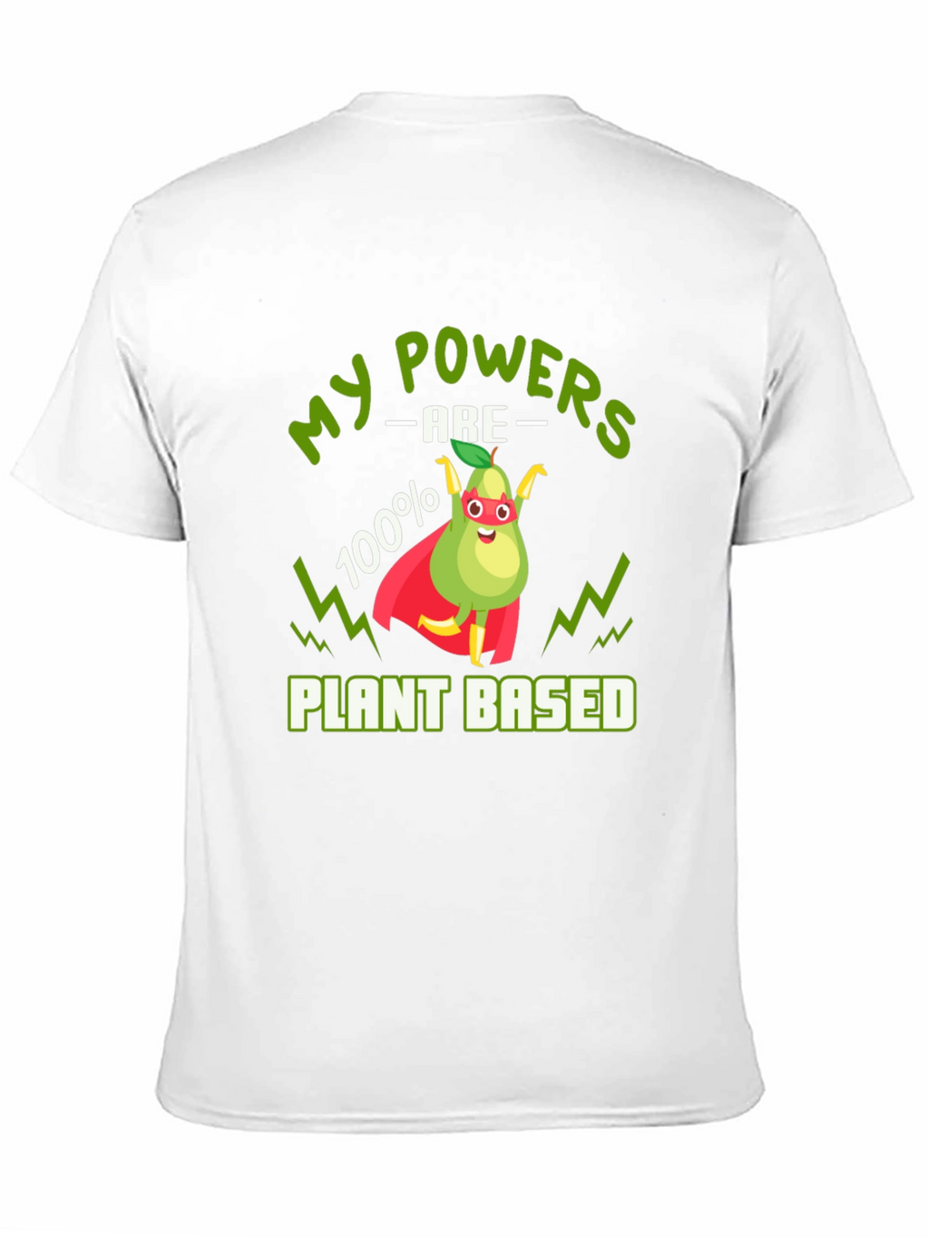 Vegan Superhero T-Shirt - Plant Based Power