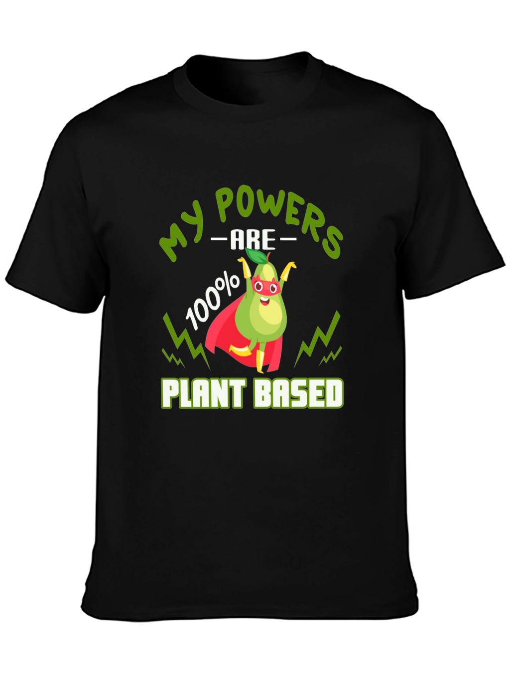 Vegan Superhero T-Shirt - Plant Based Power