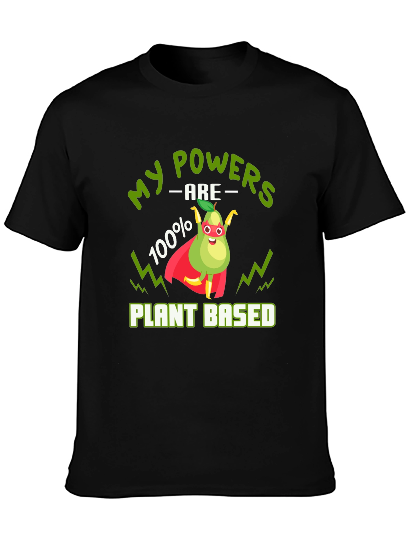 Vegan Superhero T-Shirt - Plant Based Power