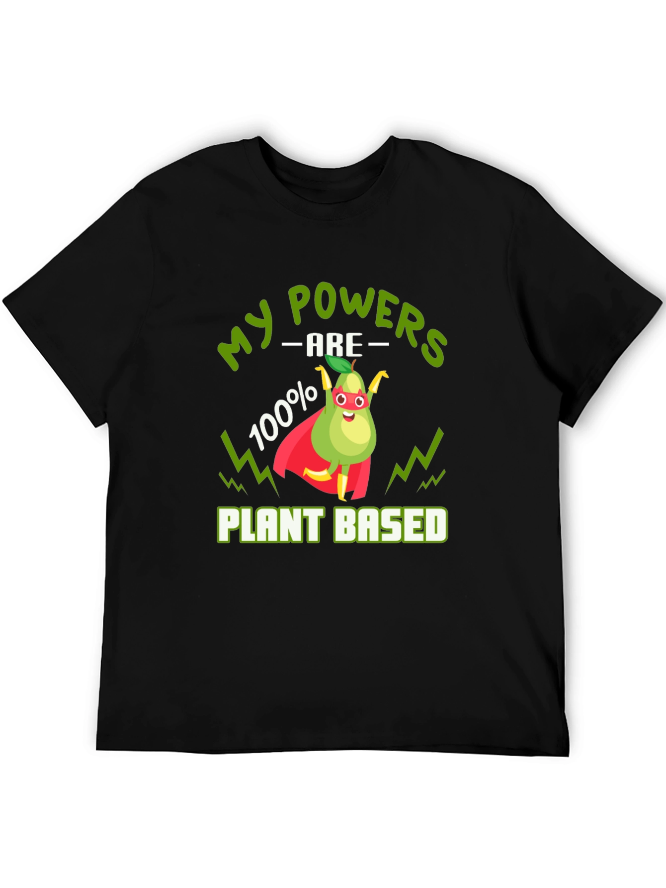 Vegan Superhero T-Shirt - Plant Based Power