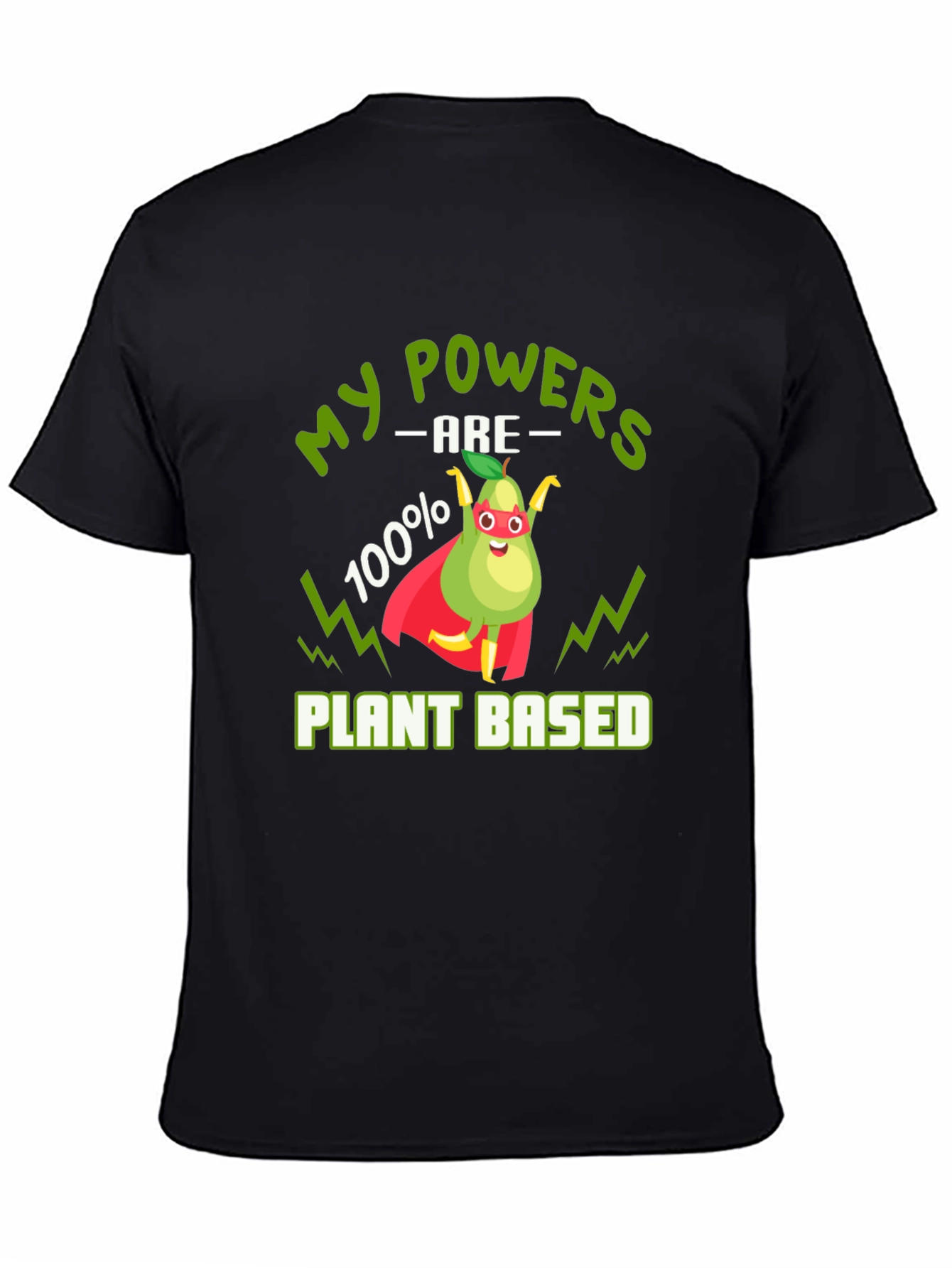 Vegan Superhero T-Shirt - Plant Based Power