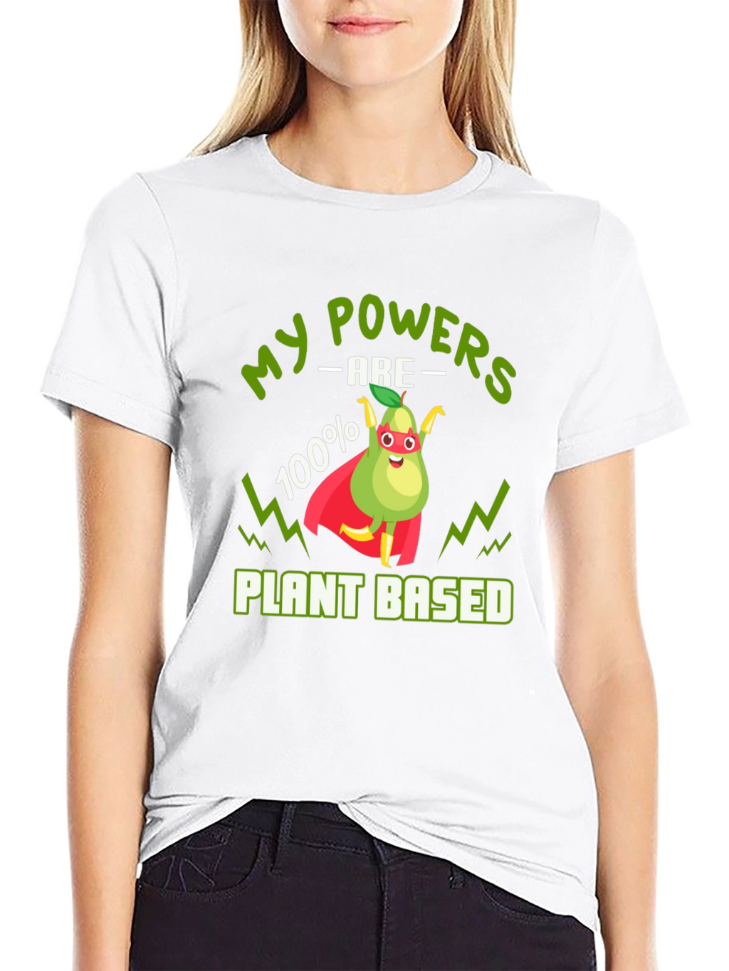 Vegan Superhero T-Shirt - Plant Based Power
