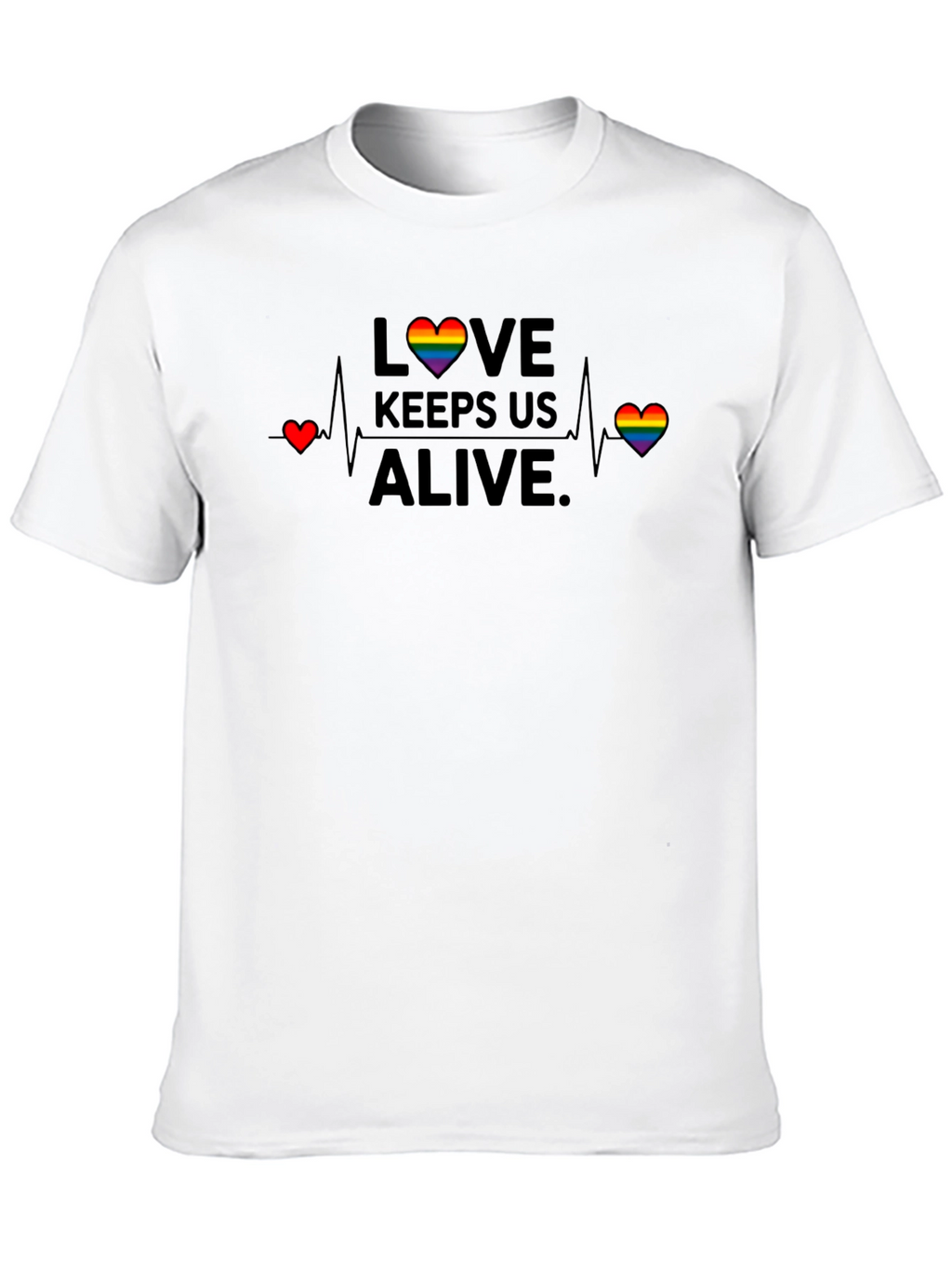 Love Keeps Us Alive Pride T-Shirt