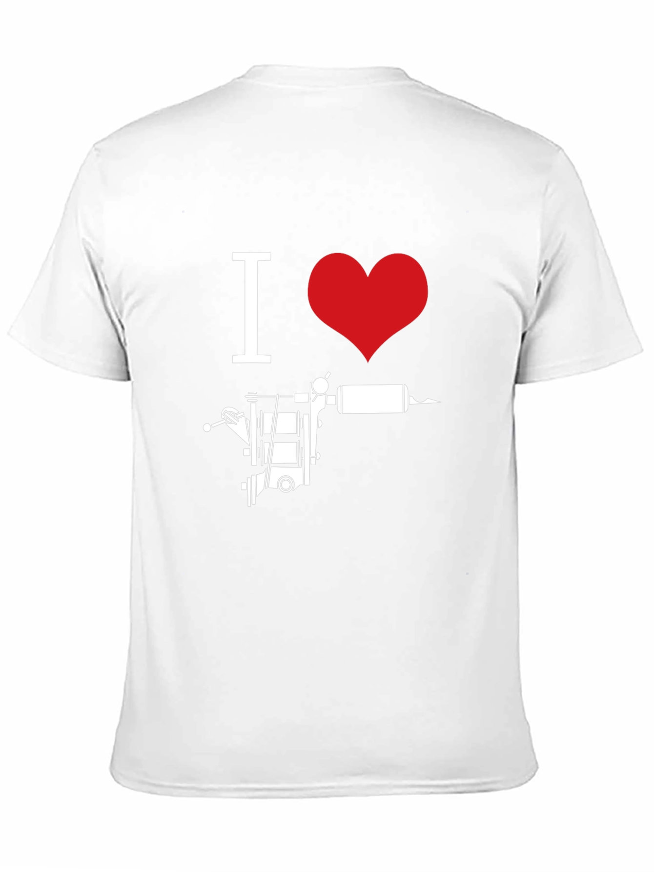 I Heart Tattoo T-Shirt - Black Graphic Tee