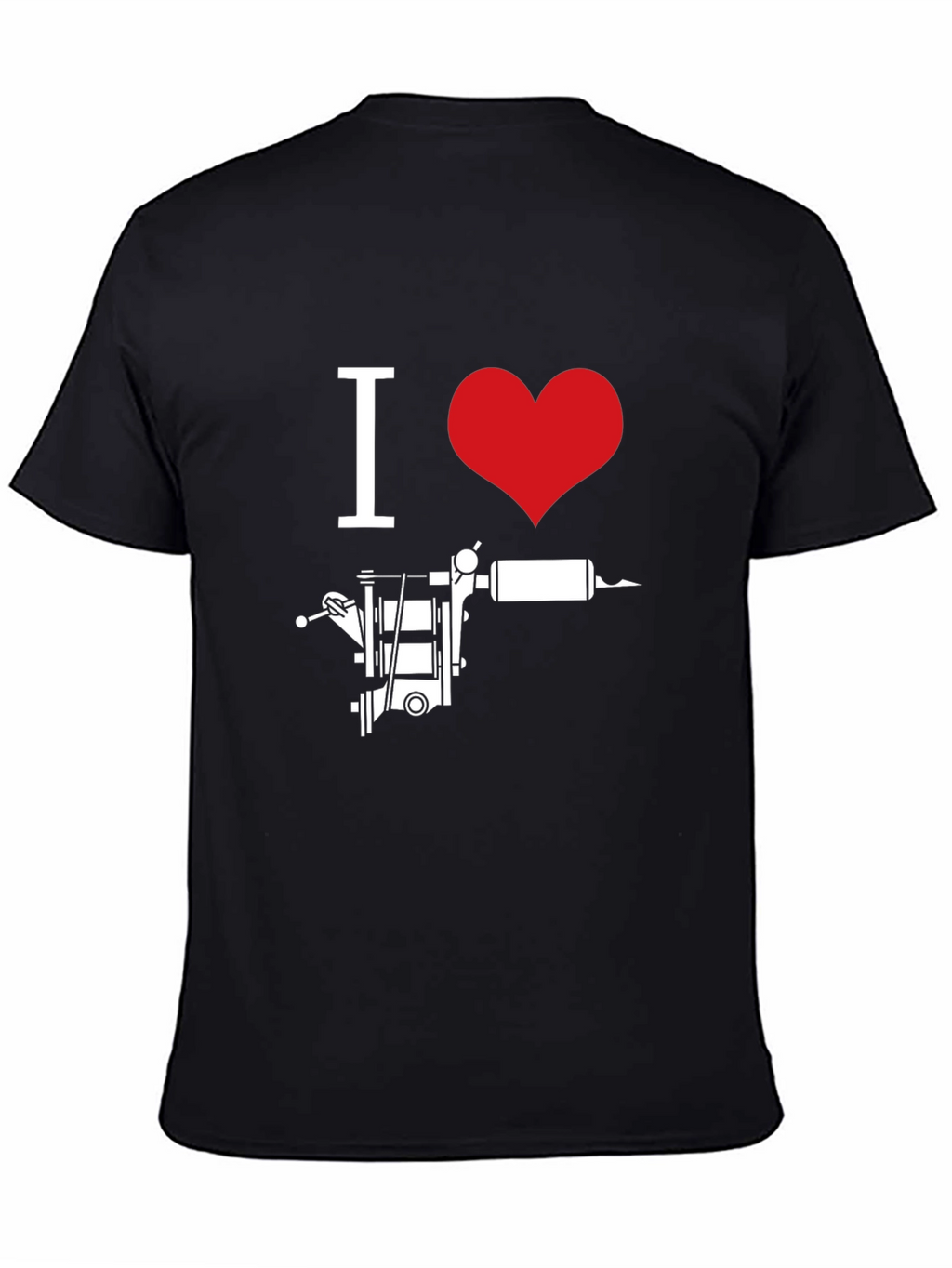 I Heart Tattoo T-Shirt - Black Graphic Tee