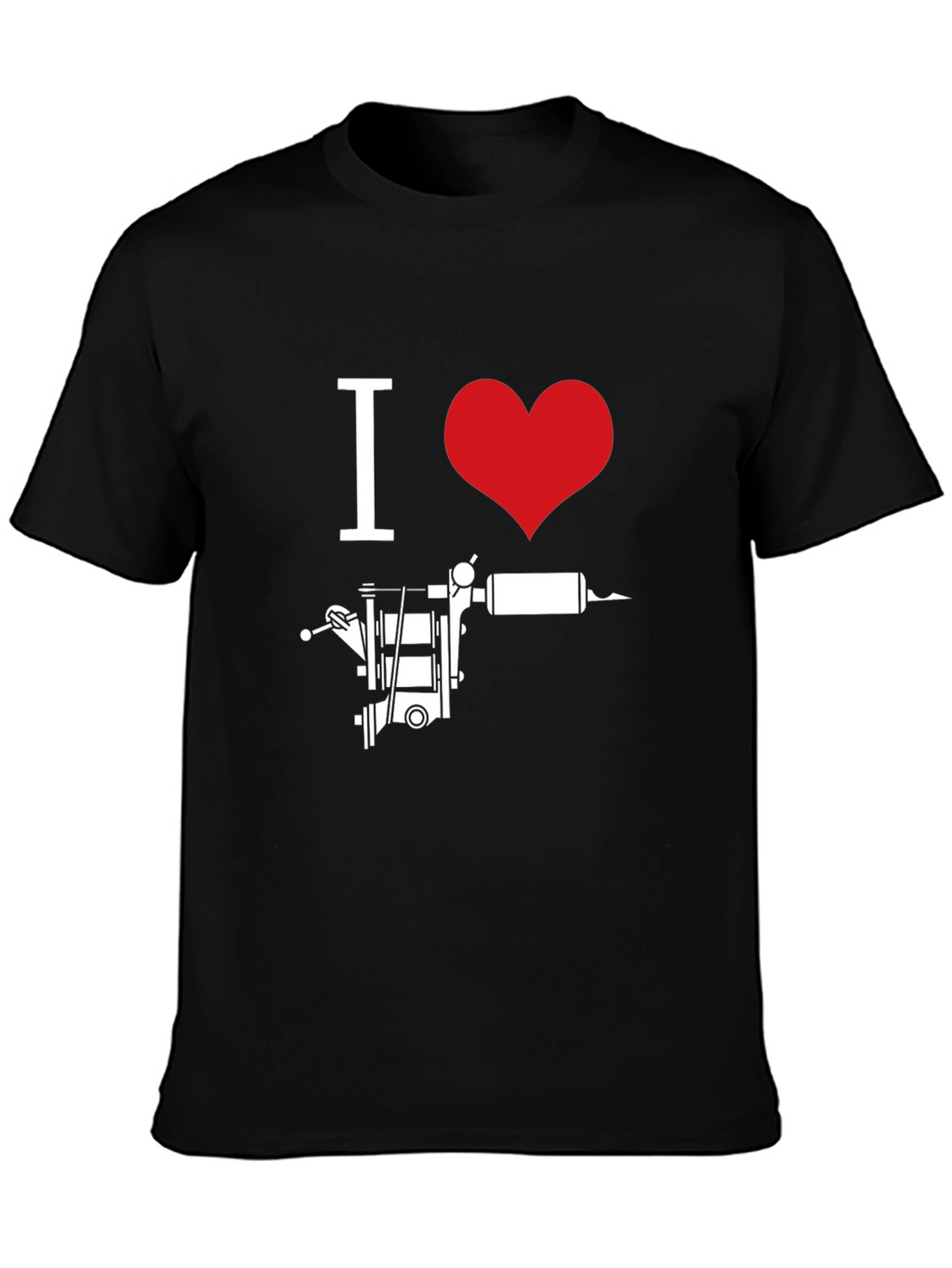 I Heart Tattoo T-Shirt - Black Graphic Tee