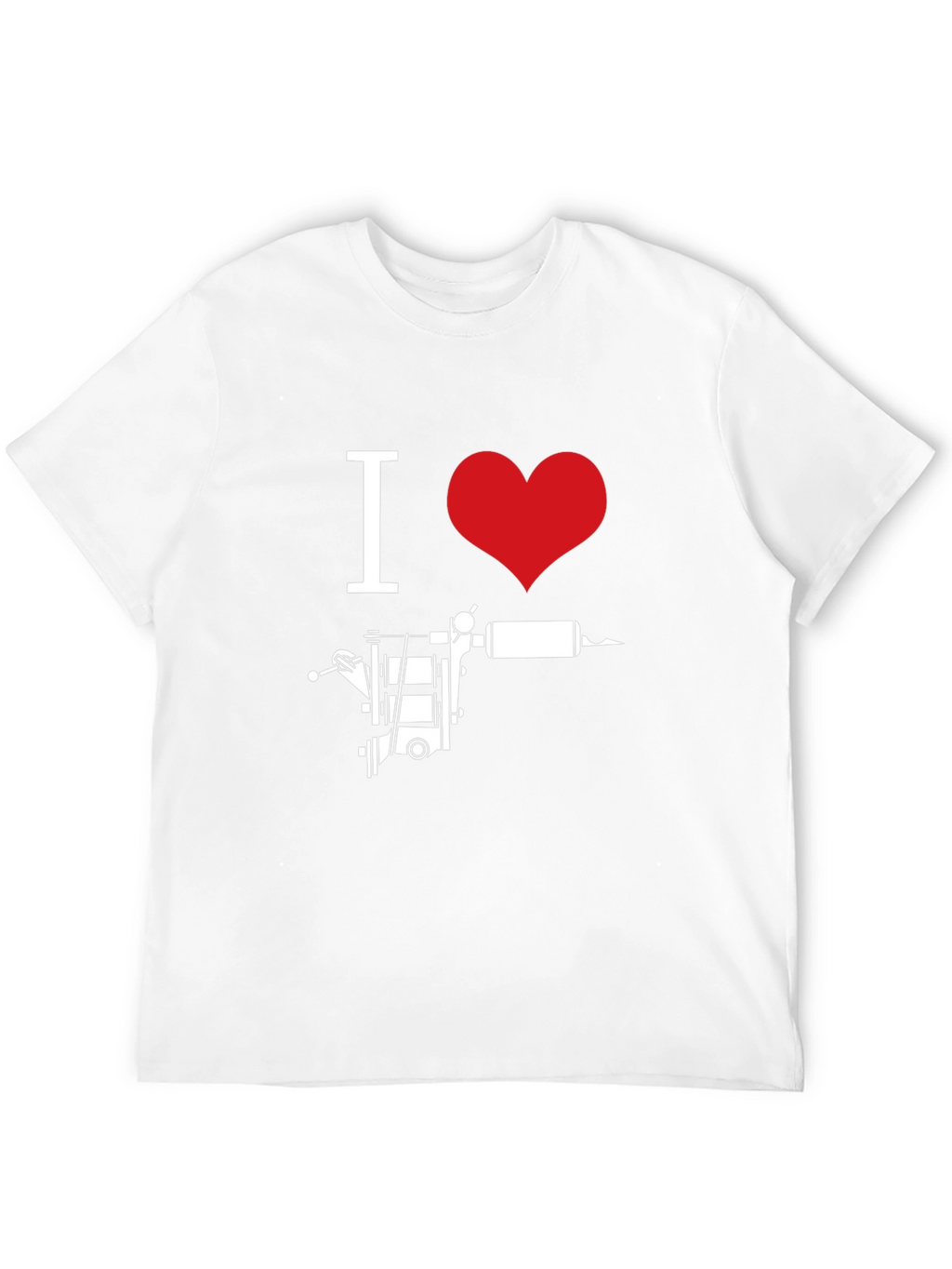 I Heart Tattoo T-Shirt - Black Graphic Tee