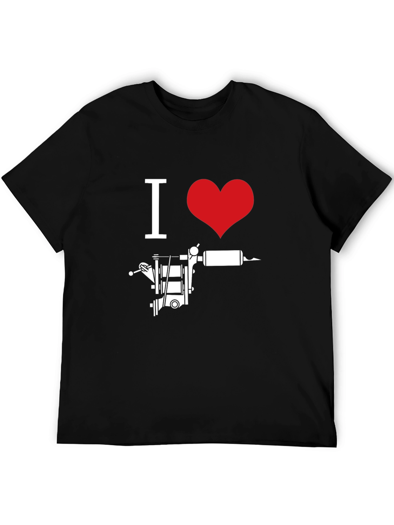 I Heart Tattoo T-Shirt - Black Graphic Tee