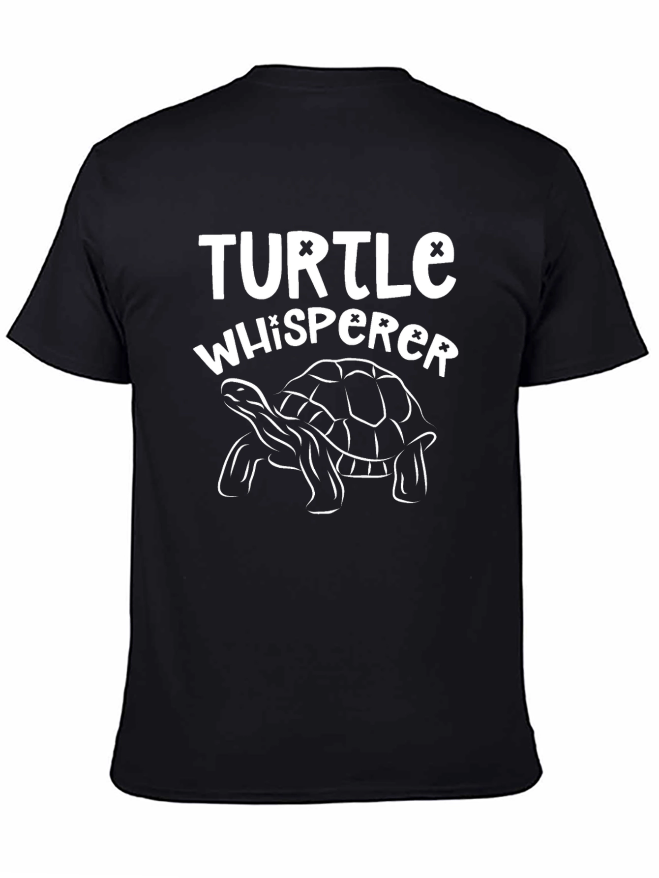 Turtle Whisperer Graphic Tee - Black