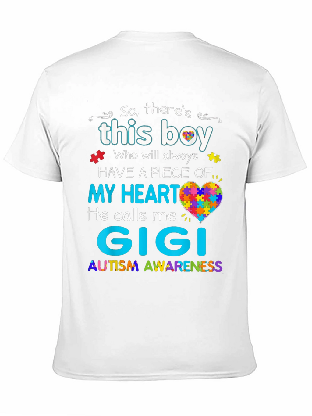 Autism Awareness Gigi T-Shirt