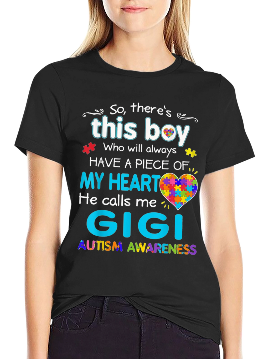 Autism Awareness Gigi T-Shirt