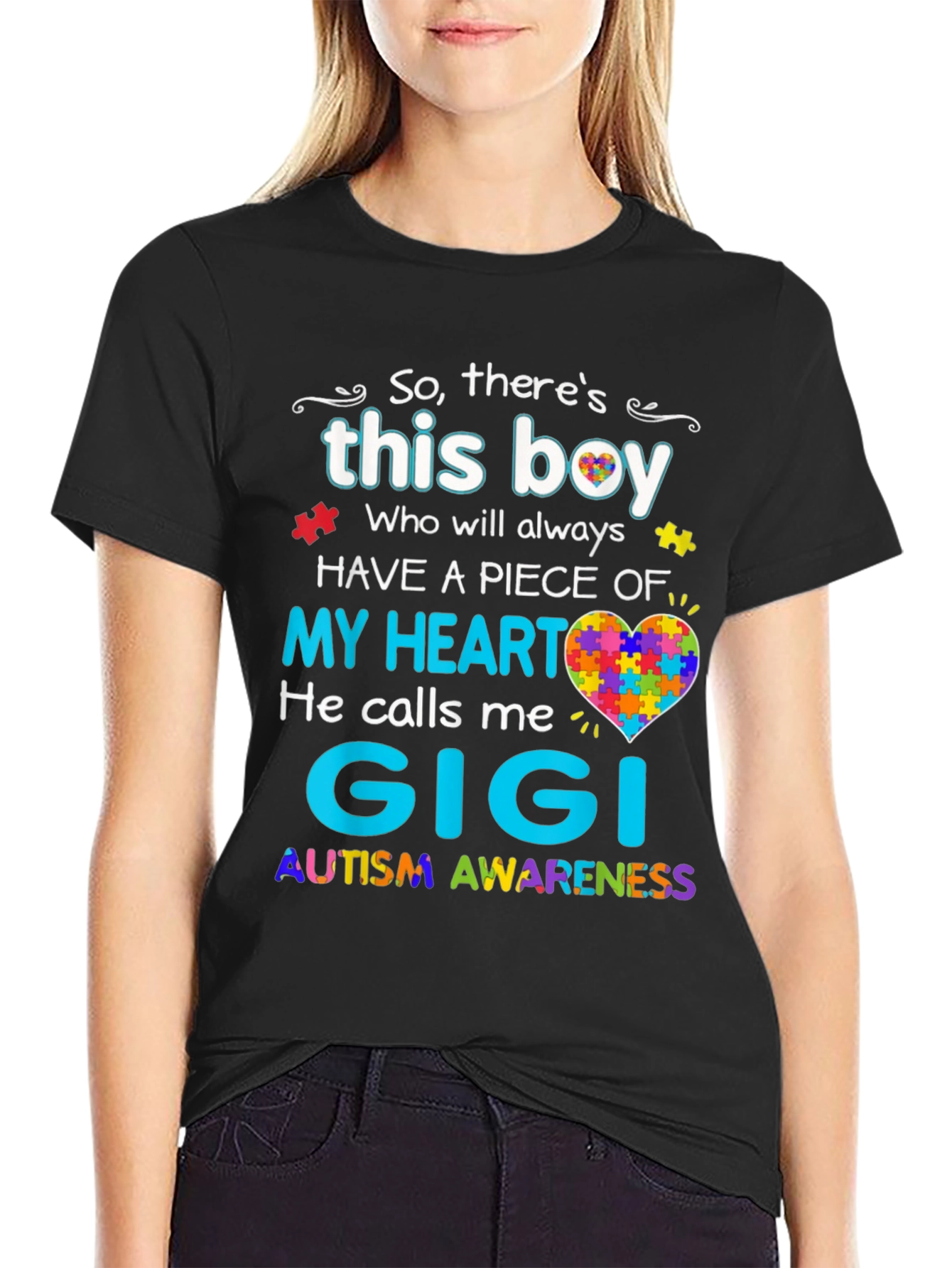 Autism Awareness Gigi T-Shirt