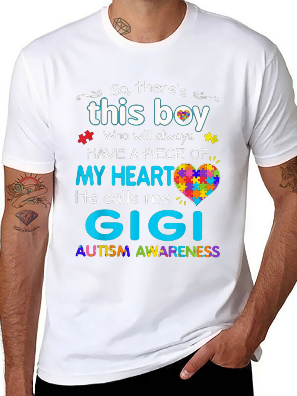 Autism Awareness Gigi T-Shirt