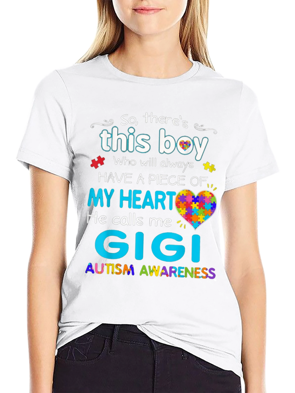 Autism Awareness Gigi T-Shirt