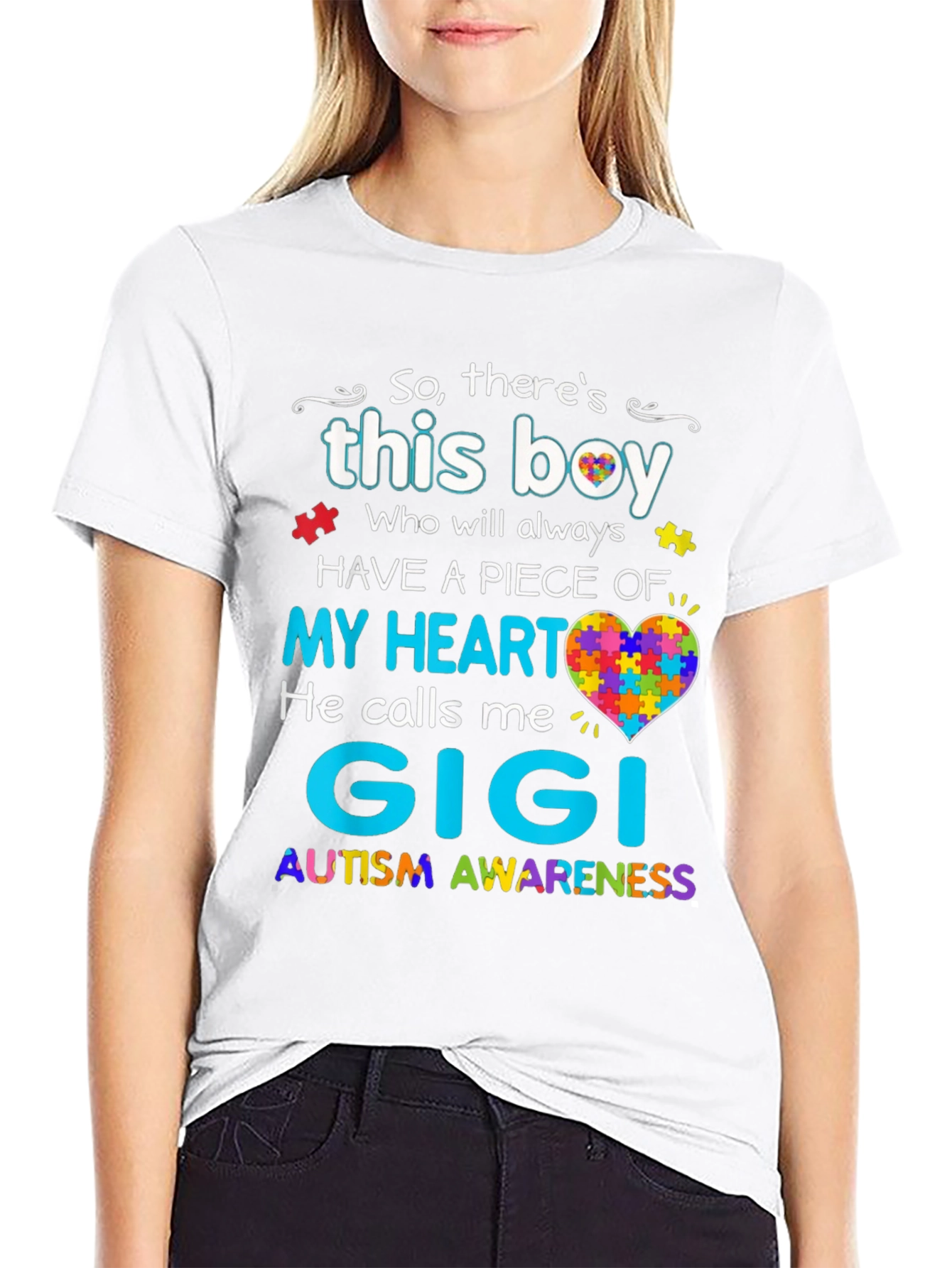 Autism Awareness Gigi T-Shirt
