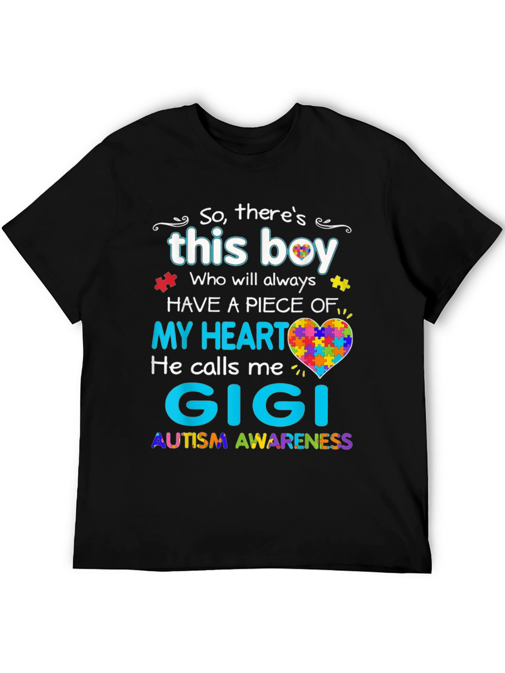 Autism Awareness Gigi T-Shirt