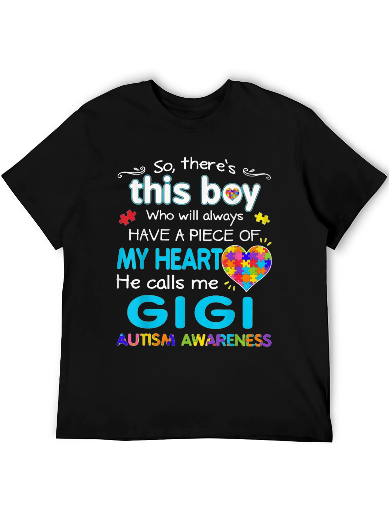 Autism Awareness Gigi T-Shirt