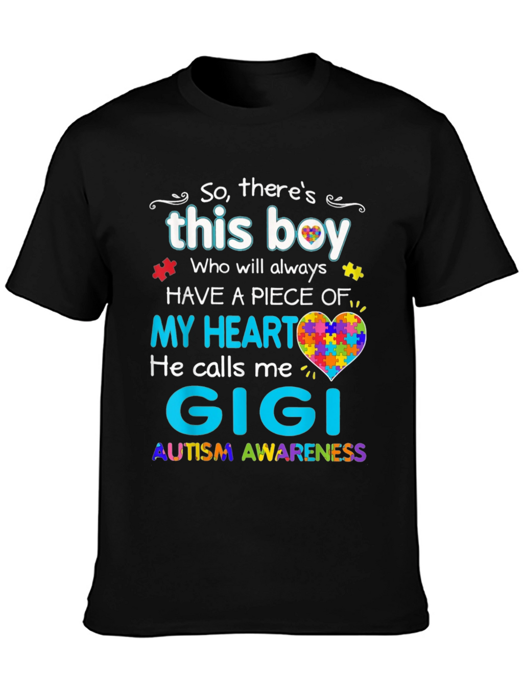 Autism Awareness Gigi T-Shirt