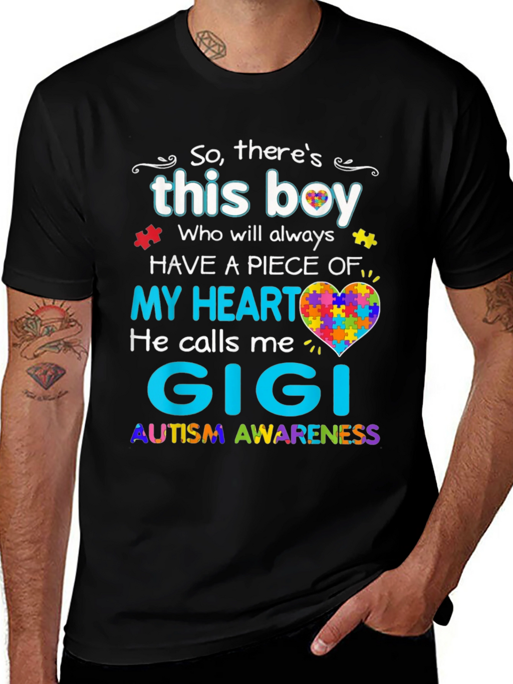 Autism Awareness Gigi T-Shirt