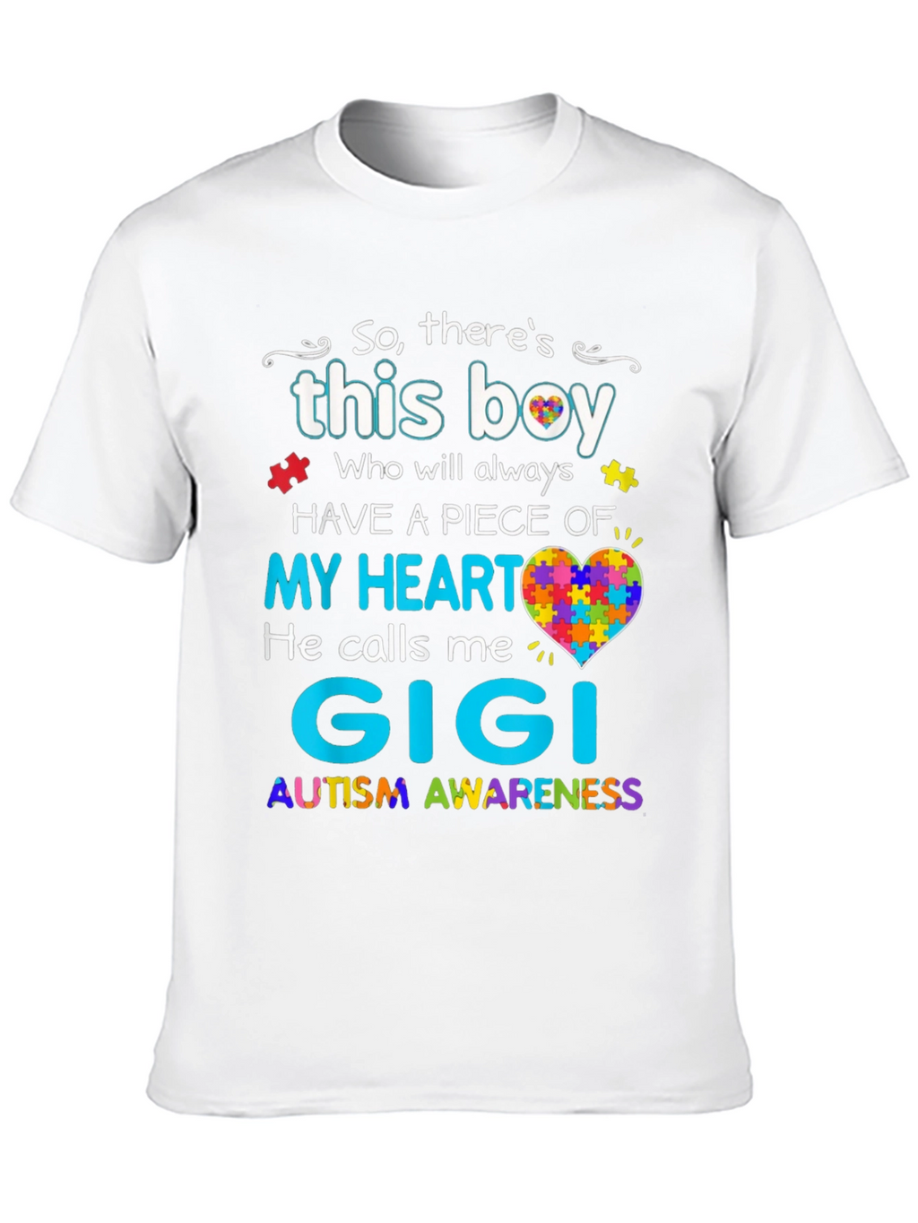 Autism Awareness Gigi T-Shirt
