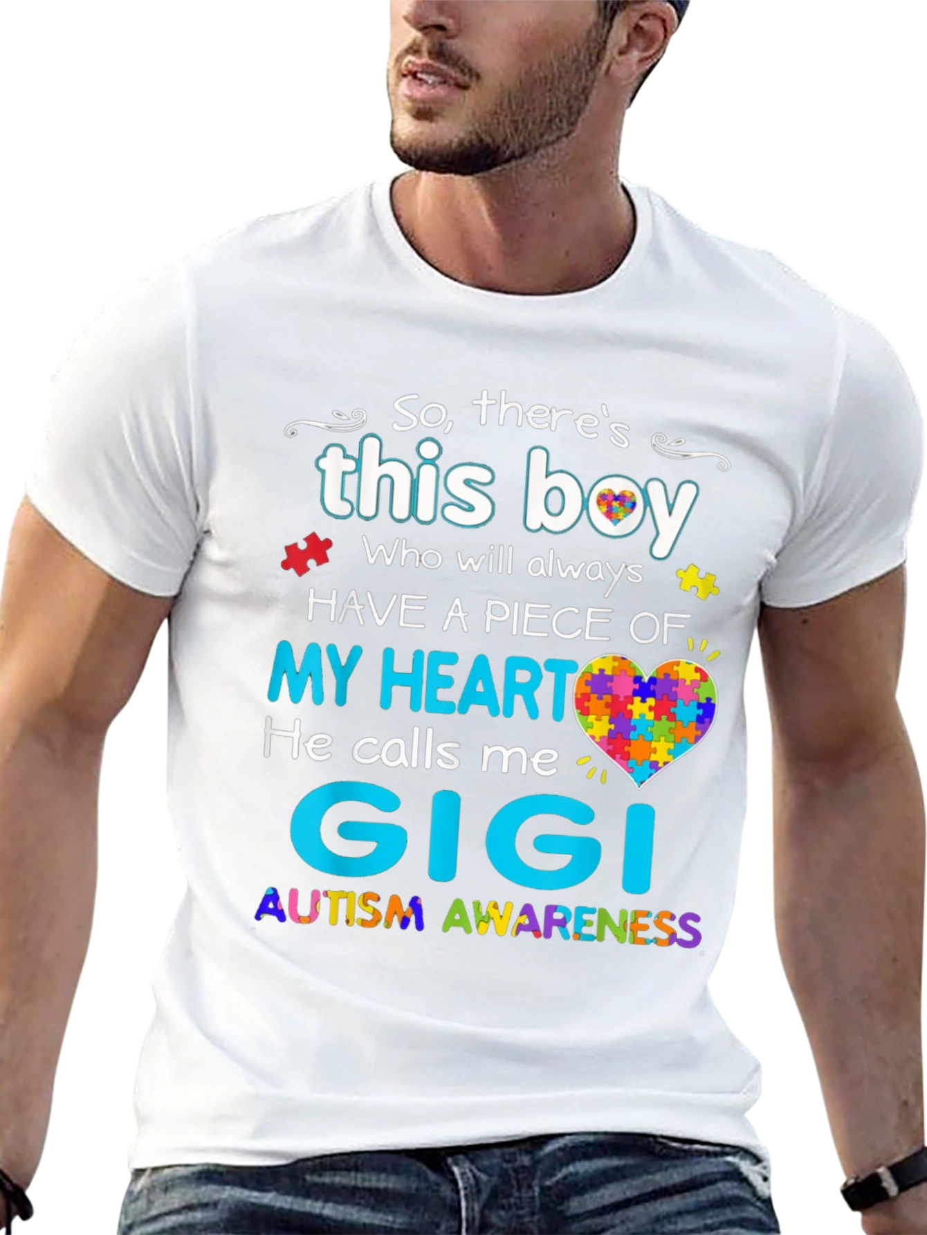 Autism Awareness Gigi T-Shirt