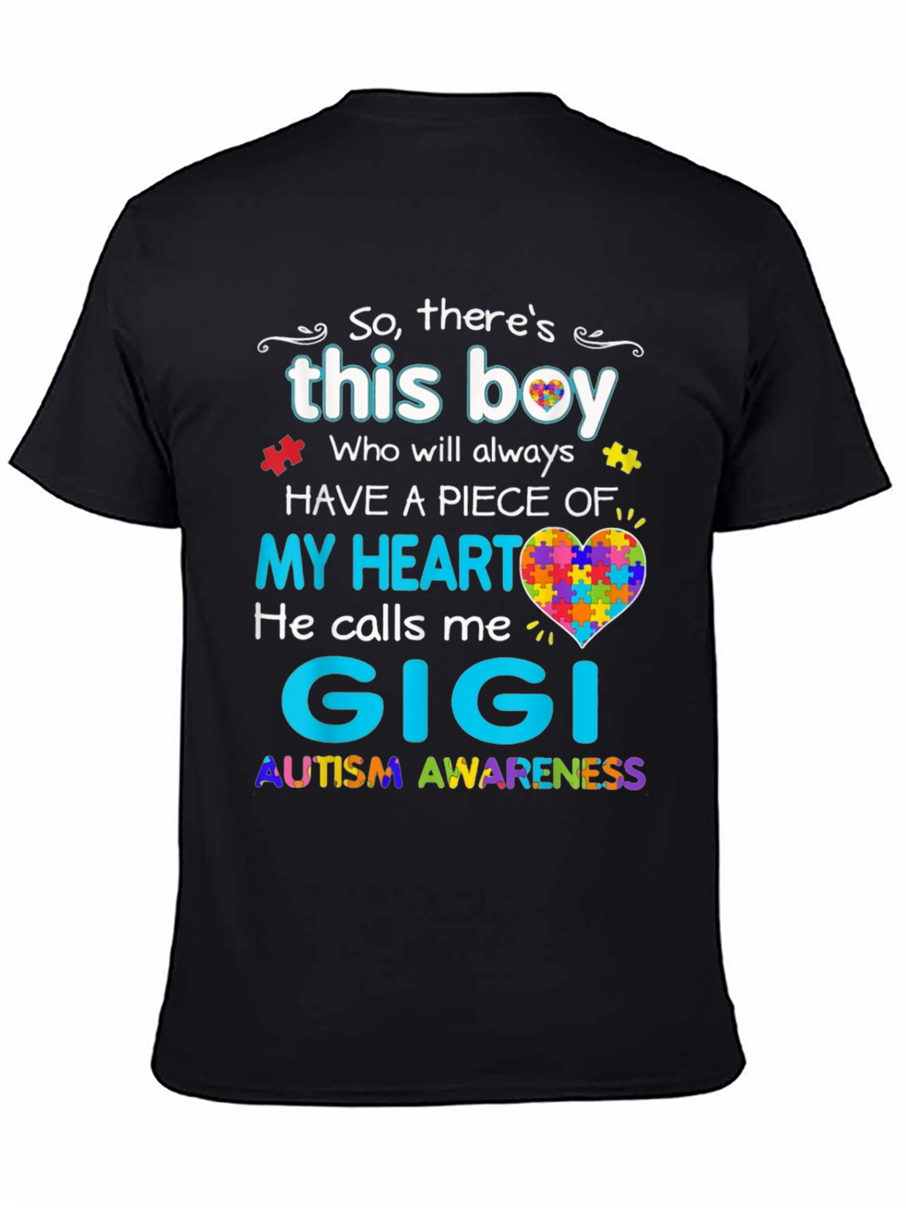 Autism Awareness Gigi T-Shirt