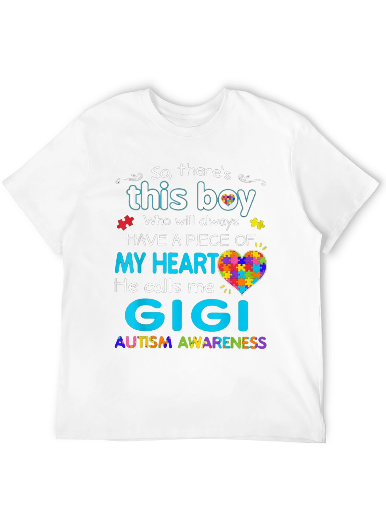 Autism Awareness Gigi T-Shirt