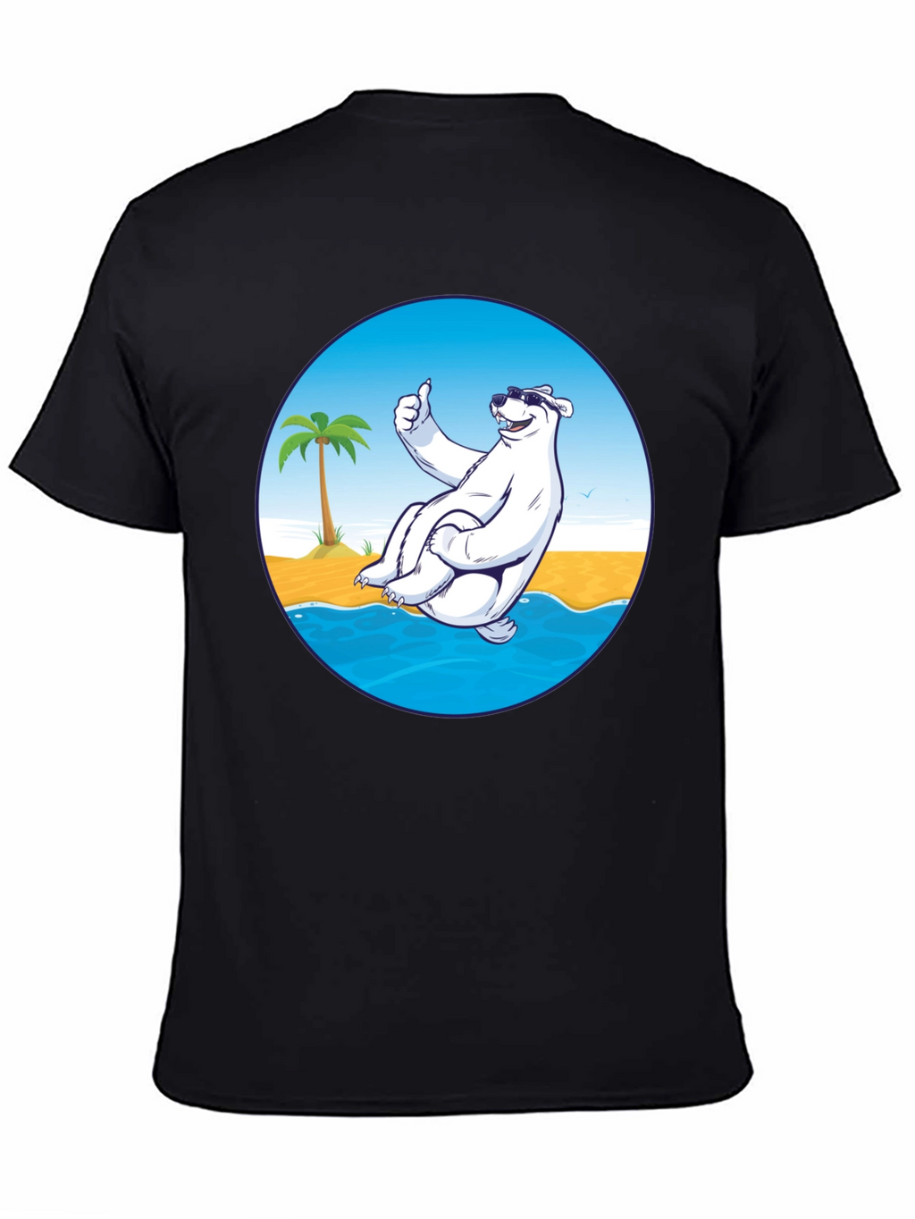 Cool Bear Graphic T-Shirt - Black