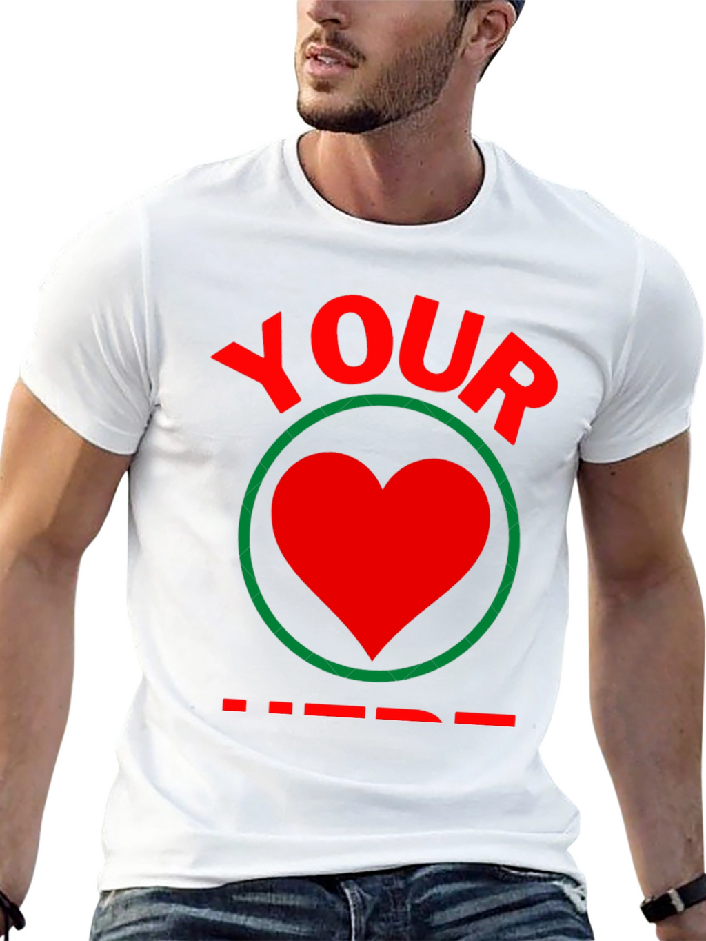 Heart Personalized T-Shirt