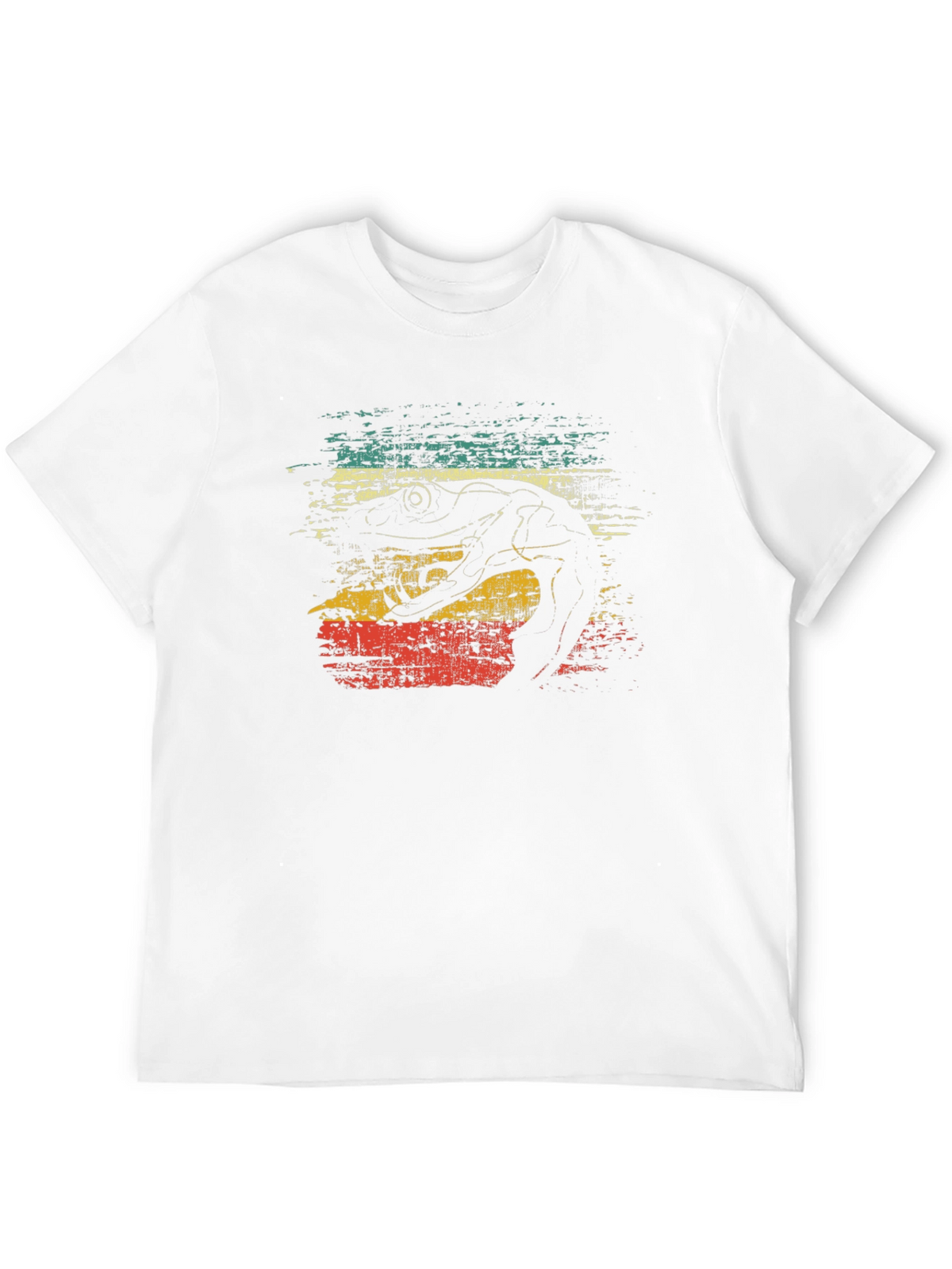 Retro Frog Graphic Tee - Black Short Sleeve T-Shirt