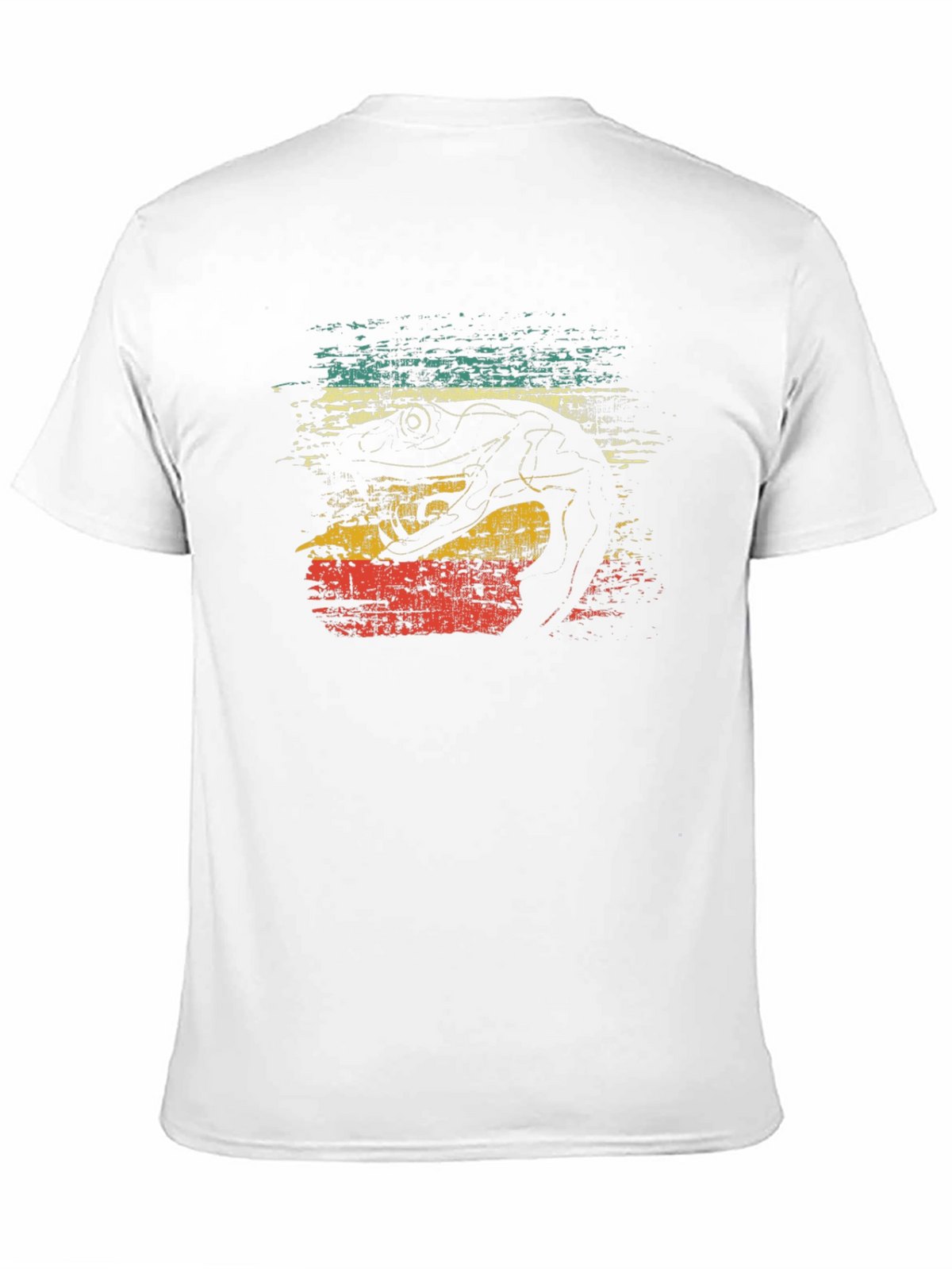 Retro Frog Graphic Tee - Black Short Sleeve T-Shirt
