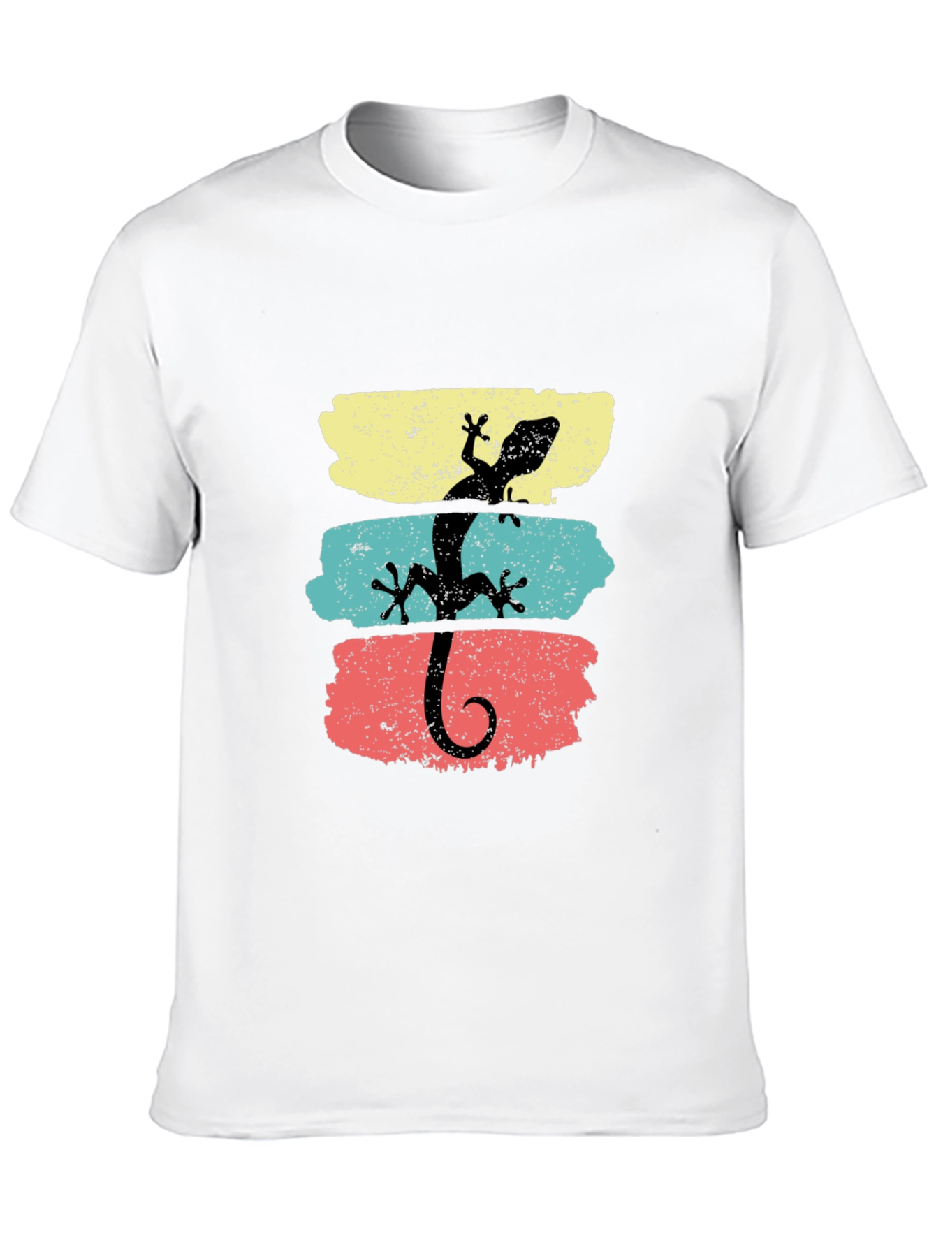 Retro Lizard Graphic T-Shirt - Cool Animal Tee