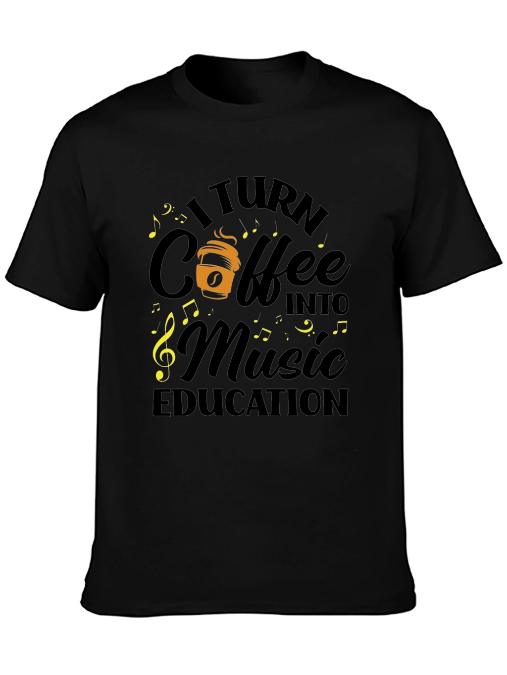 Coffee Music Education Tee