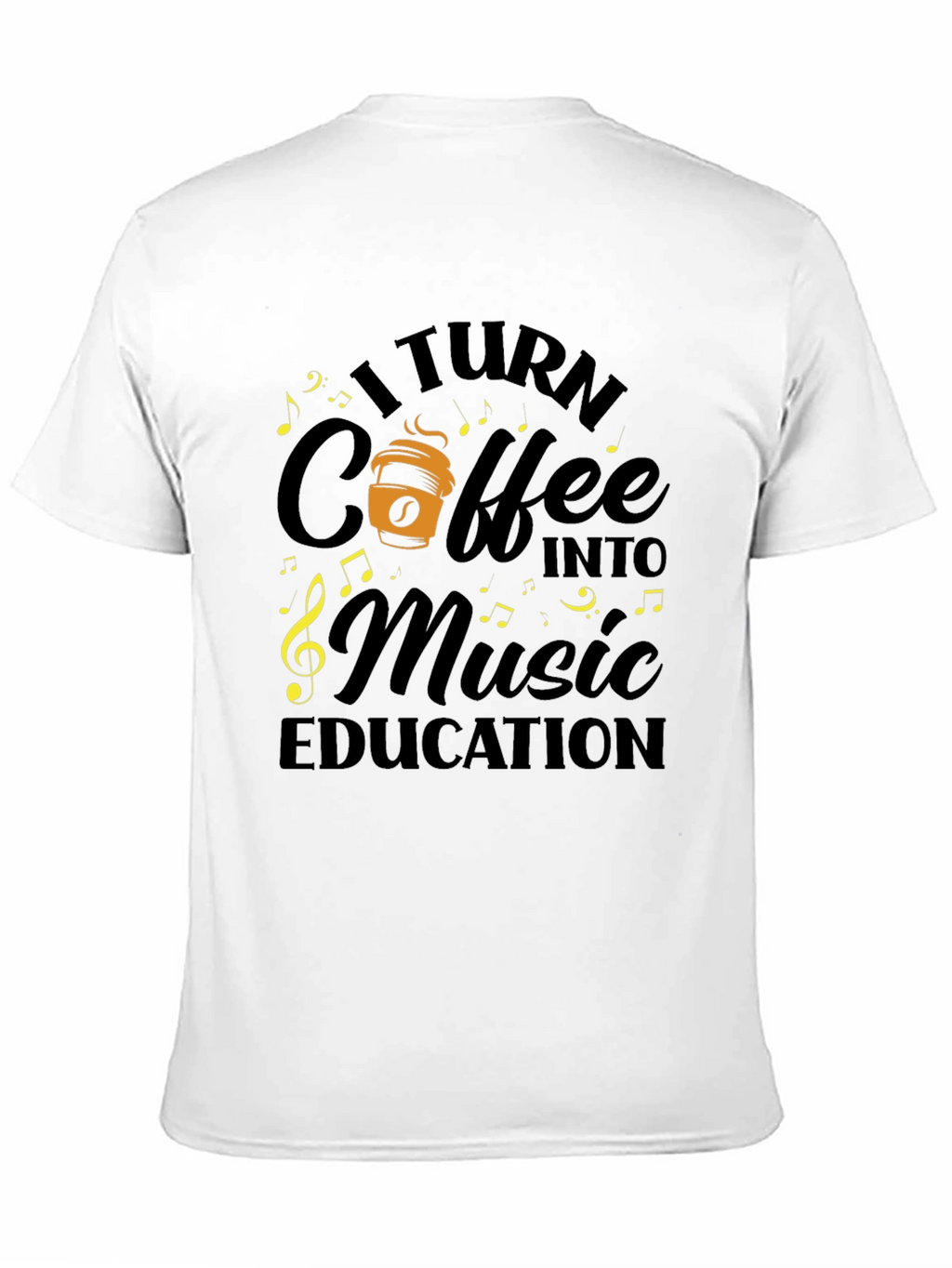 Coffee Music Education Tee