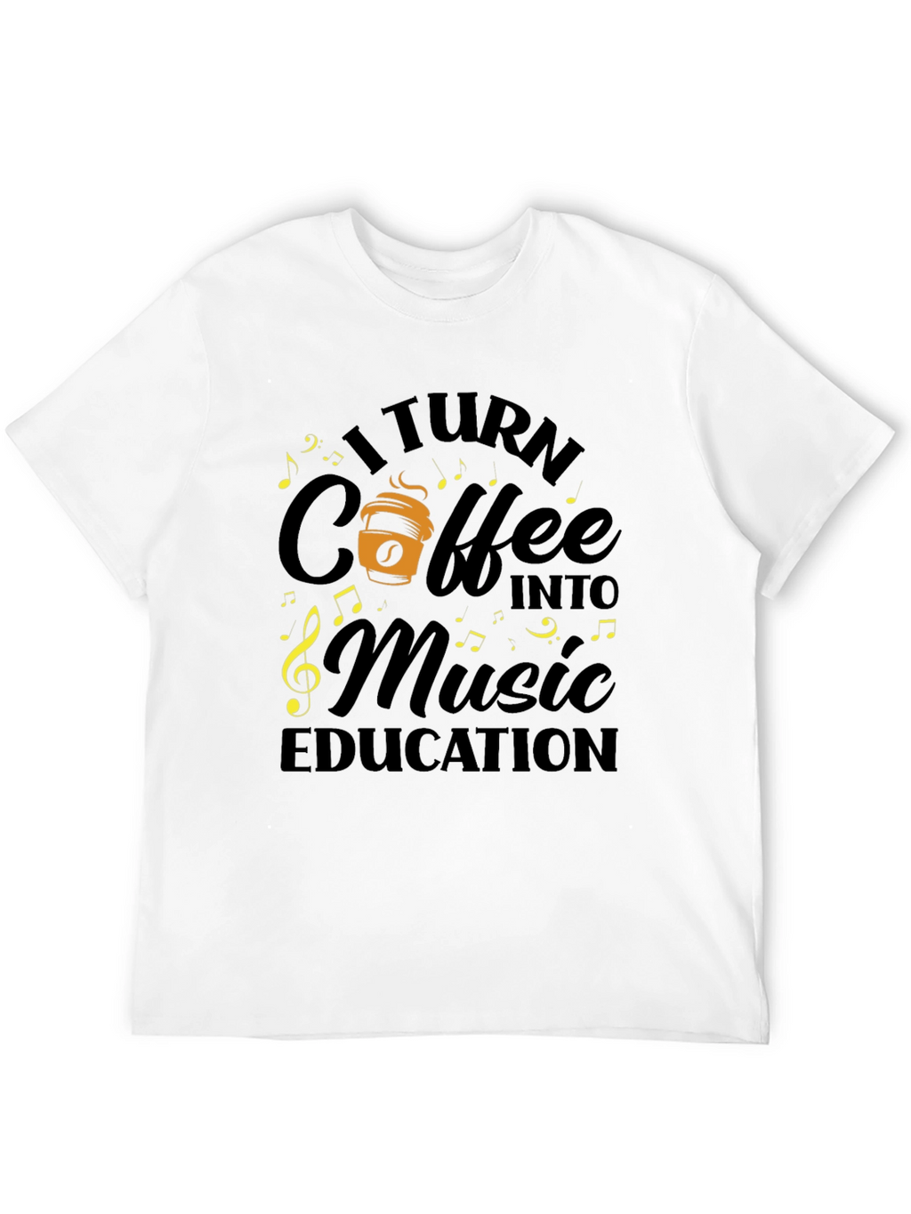 Coffee Music Education Tee