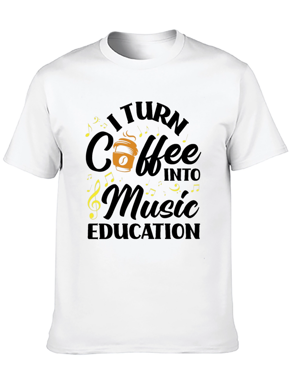 Coffee Music Education Tee