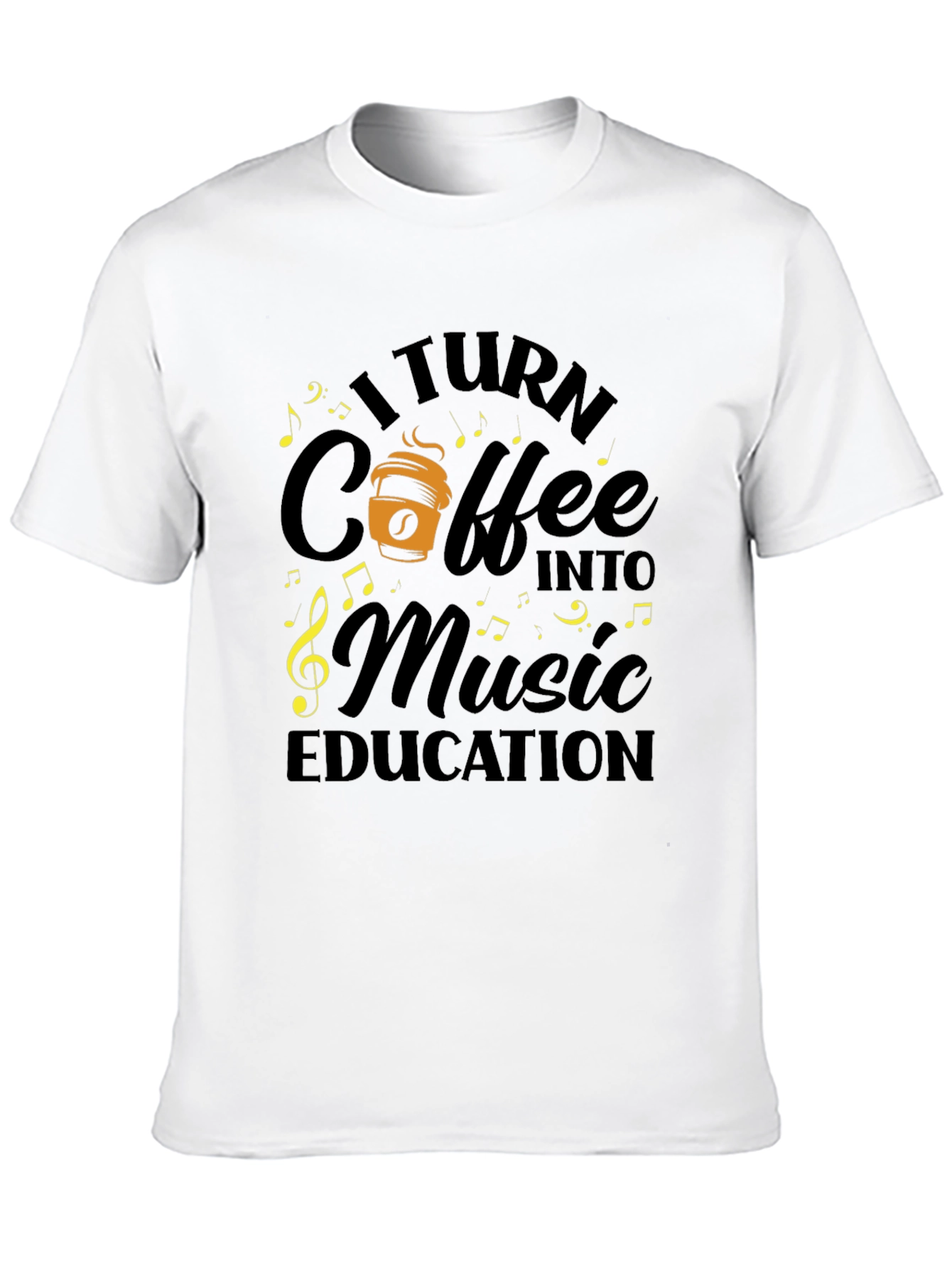 Coffee Music Education Tee